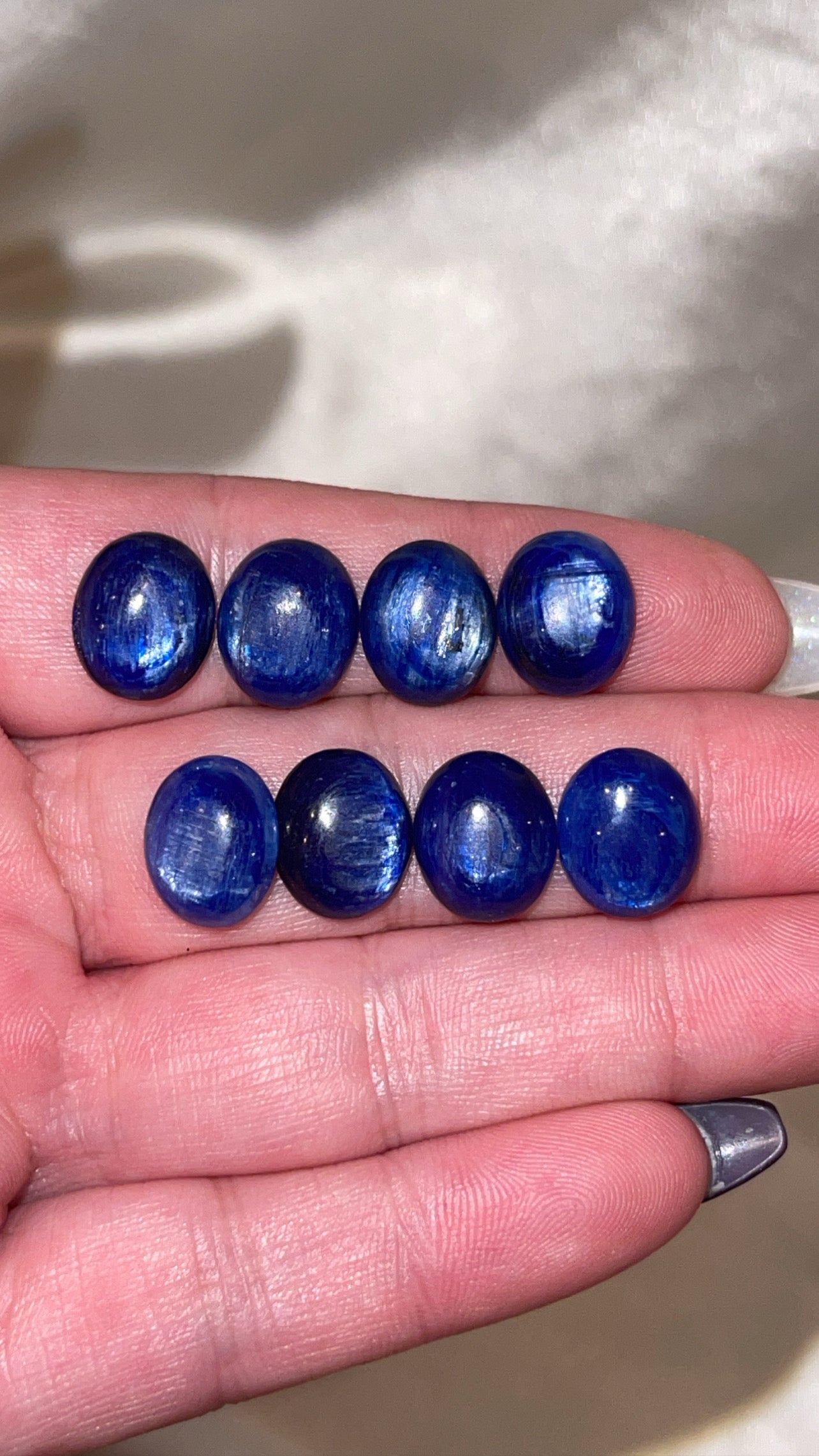 Blue Kyanite Cabachon