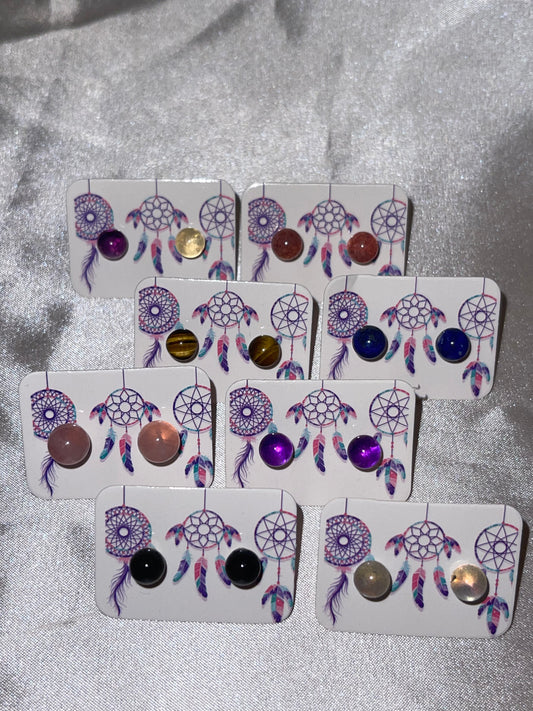 Crystal Stud Earrings ($8 each)