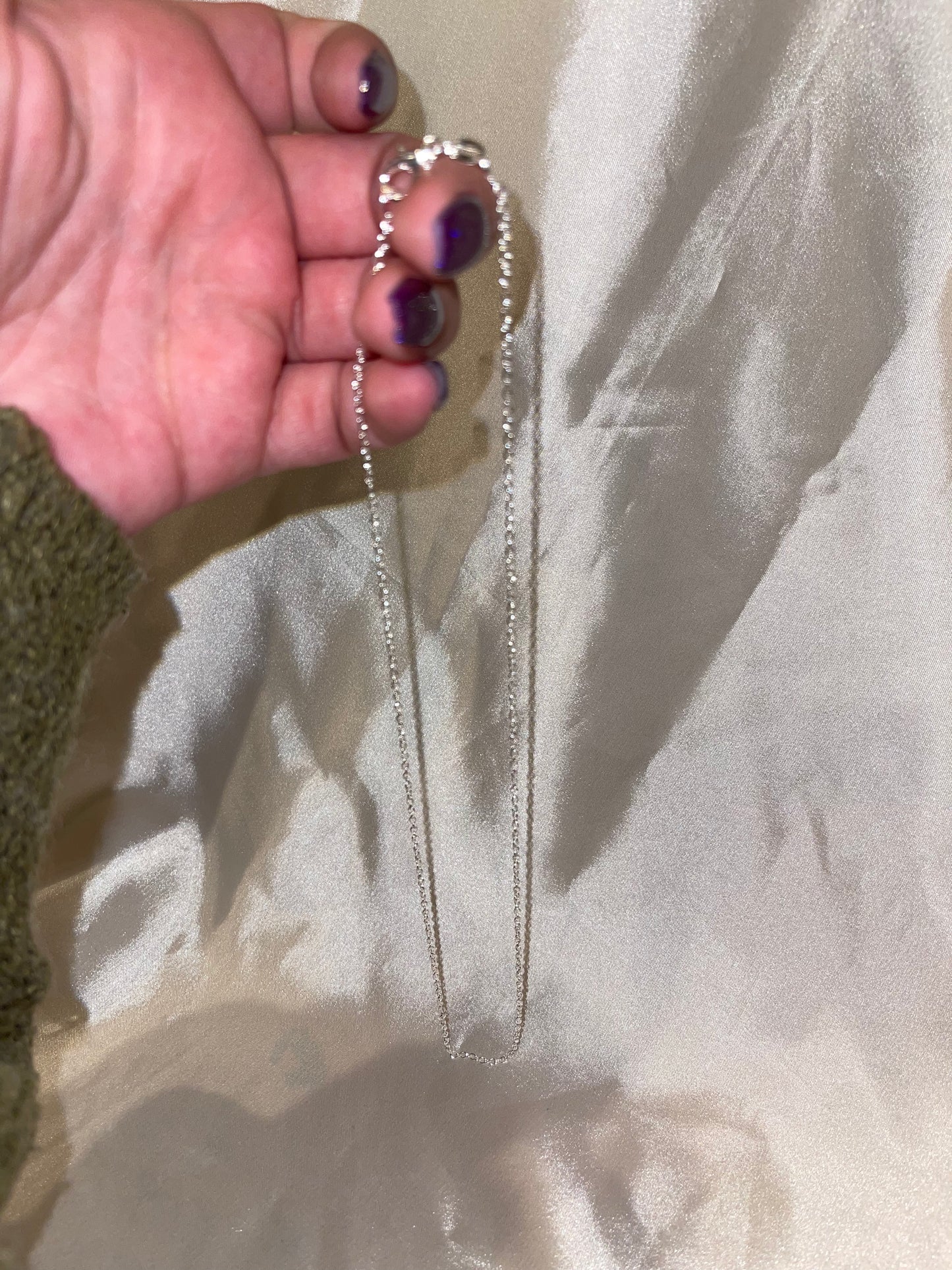 Sterling Silver Chain 18 inches