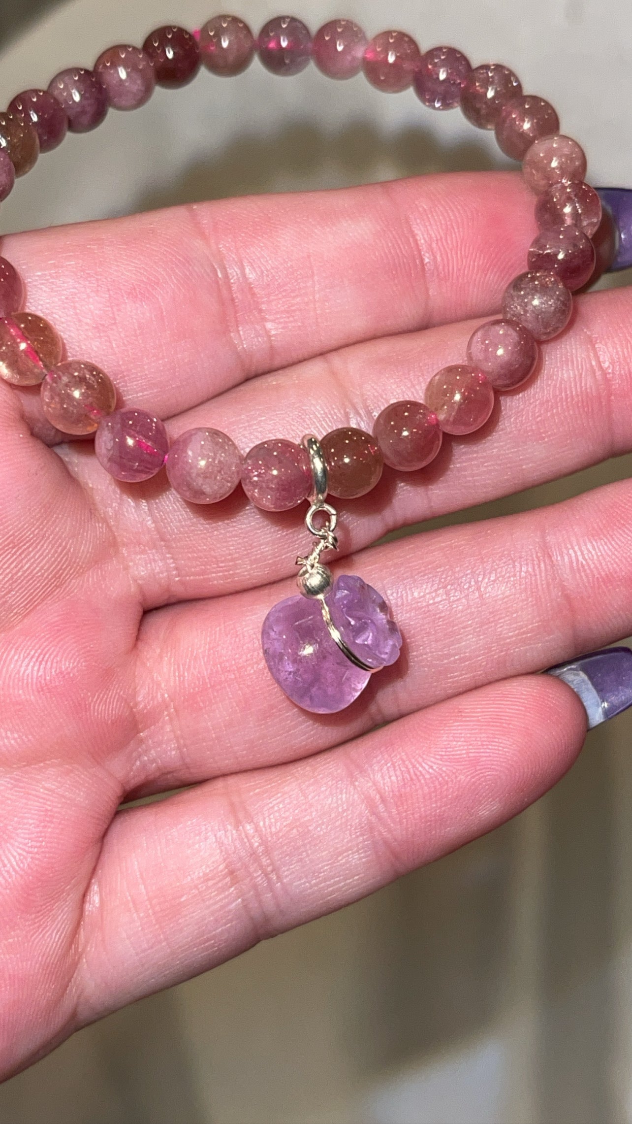 Money Bag Crystal Clip On Charms