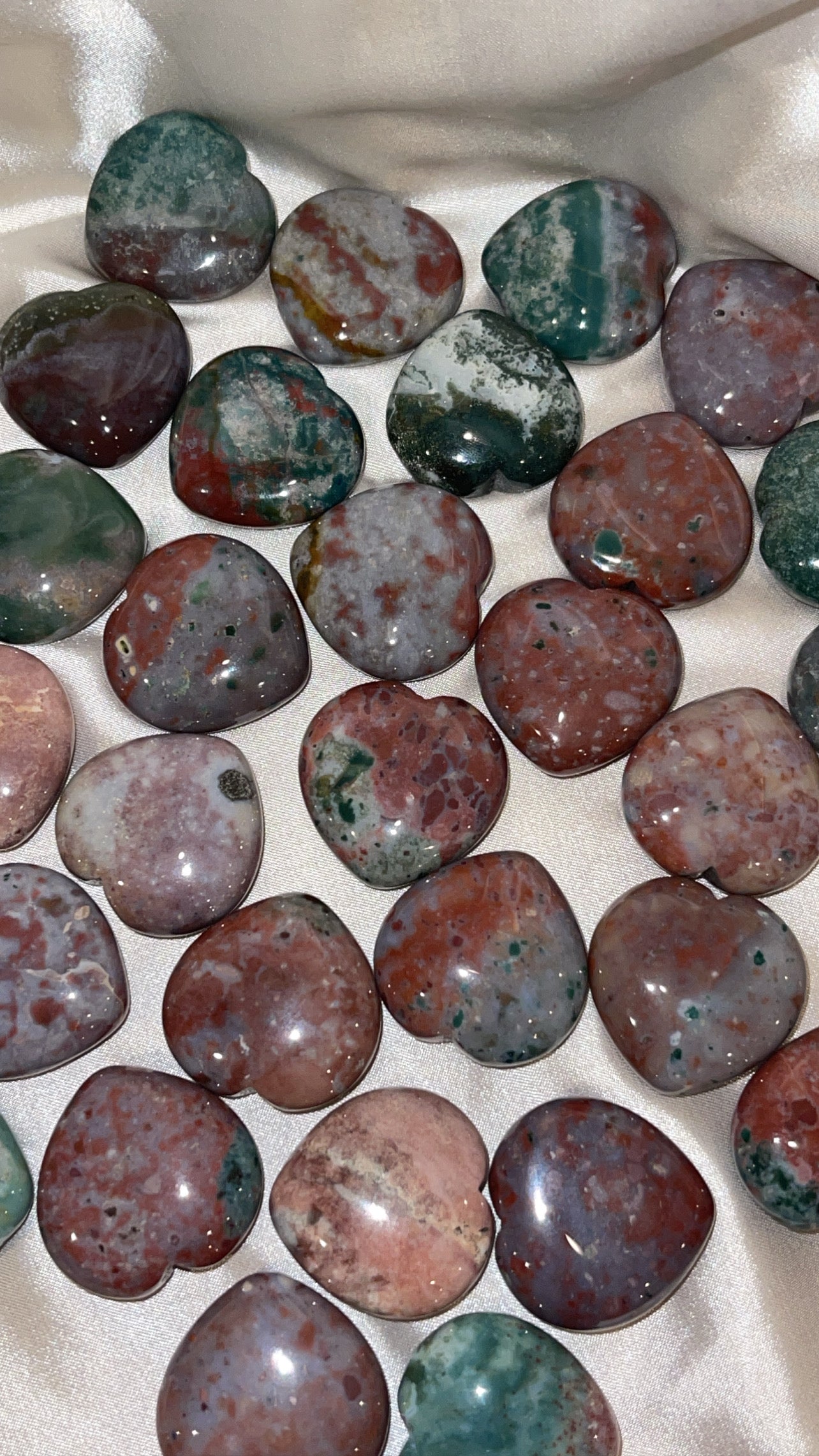 Ocean Jasper Heart