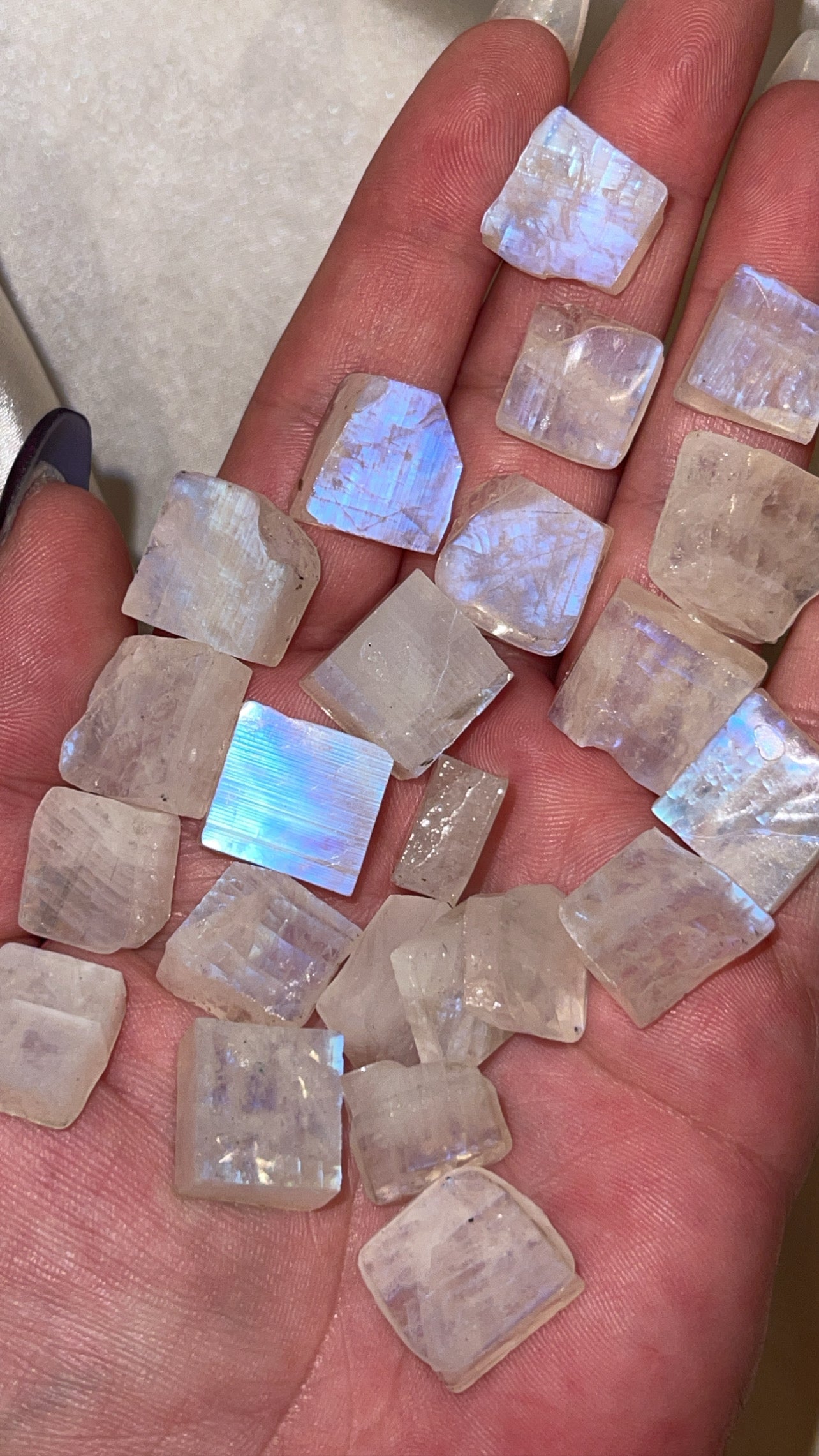 Rainbow Moonstone Mini Slab