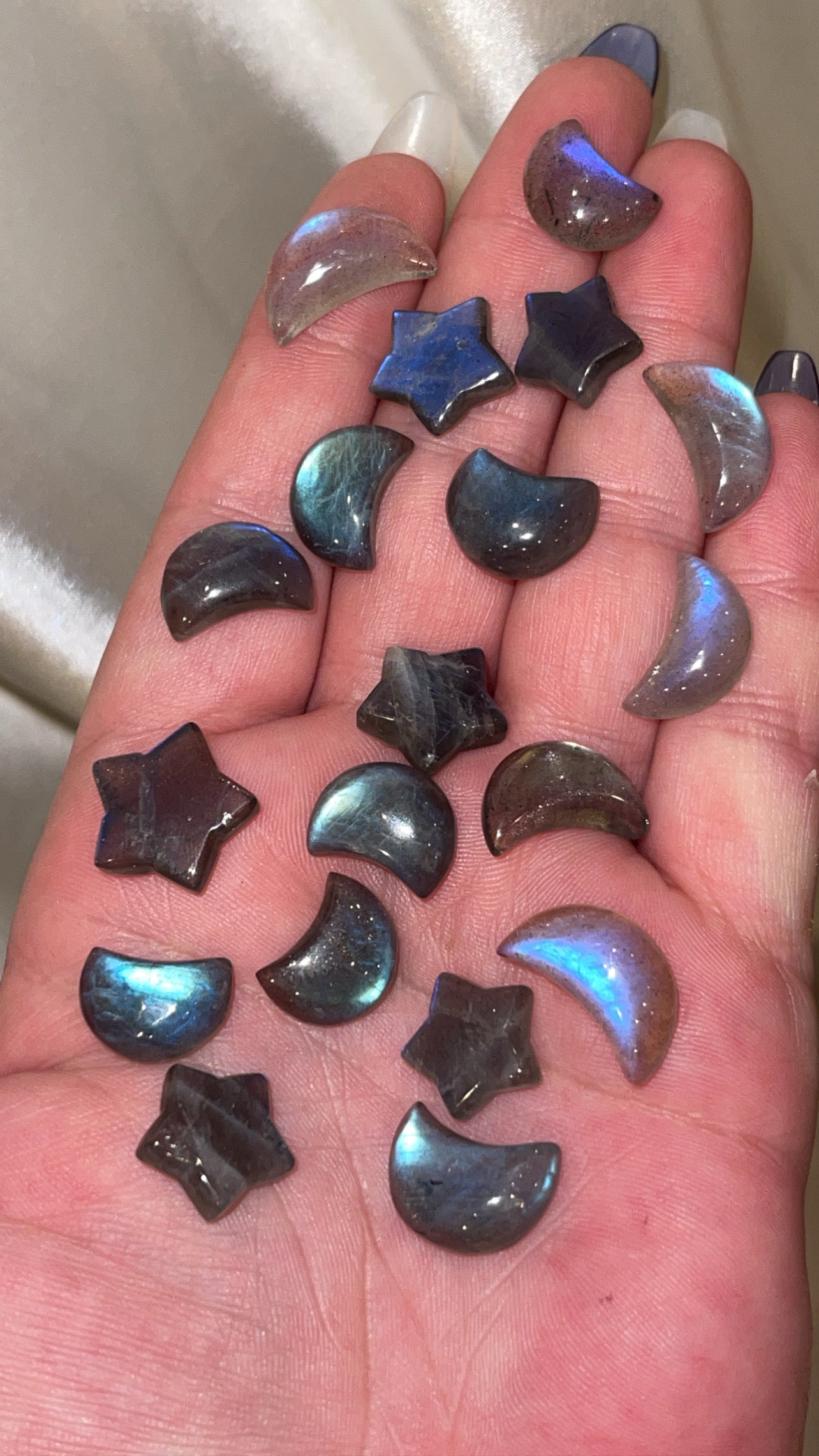 Labradorite Mini Moon/Star