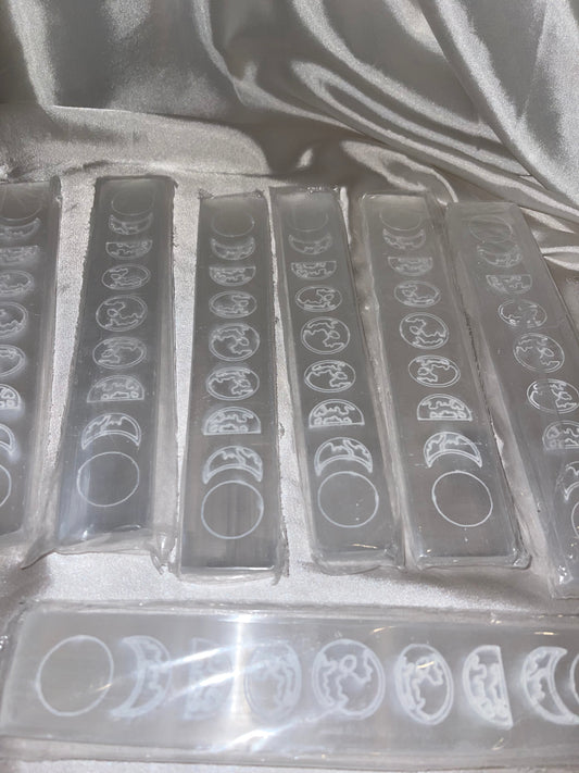 Selenite Moon Phase Charging Bar