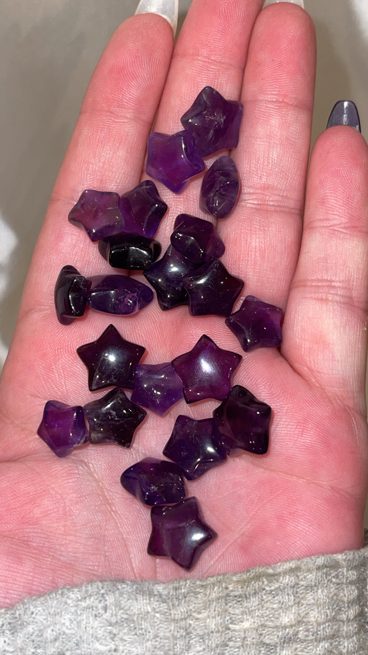 Amethyst Mini Star