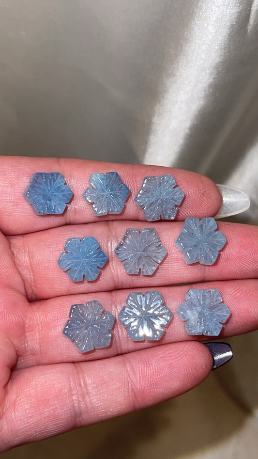 Aquamarine Mini Snowflake