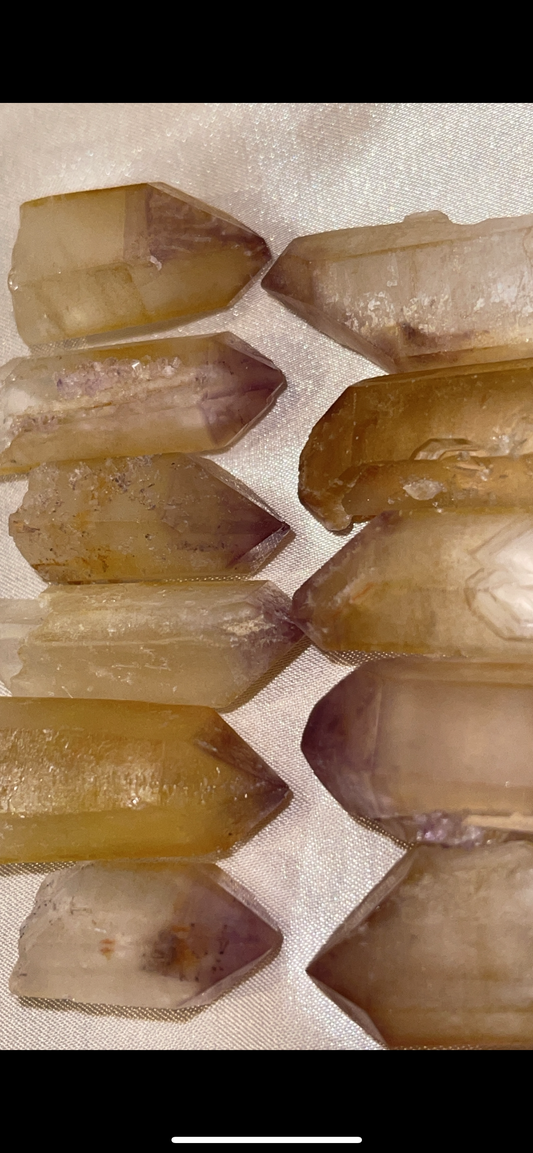 Golden Amethyst Point