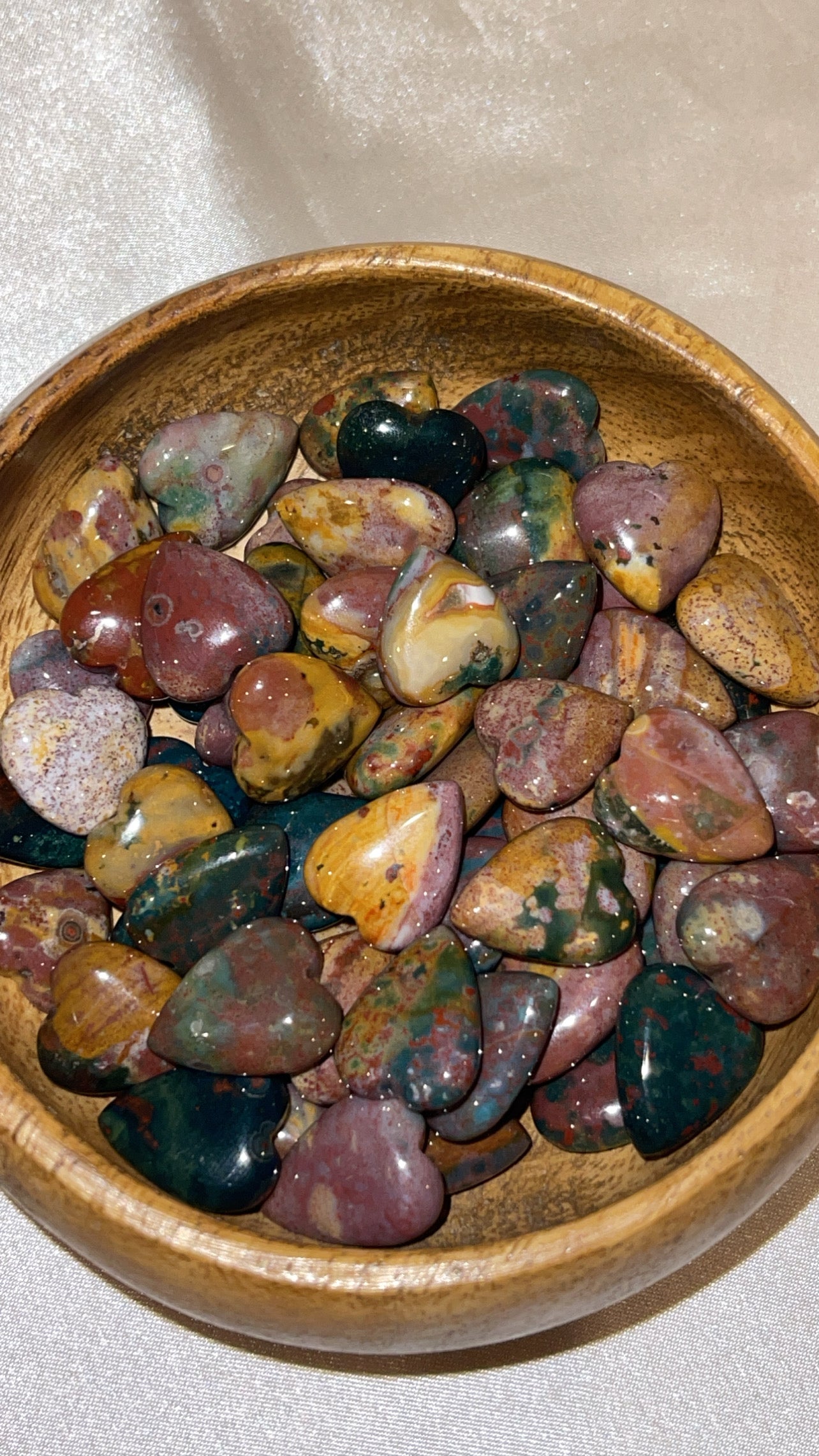 Ocean Jasper Heart