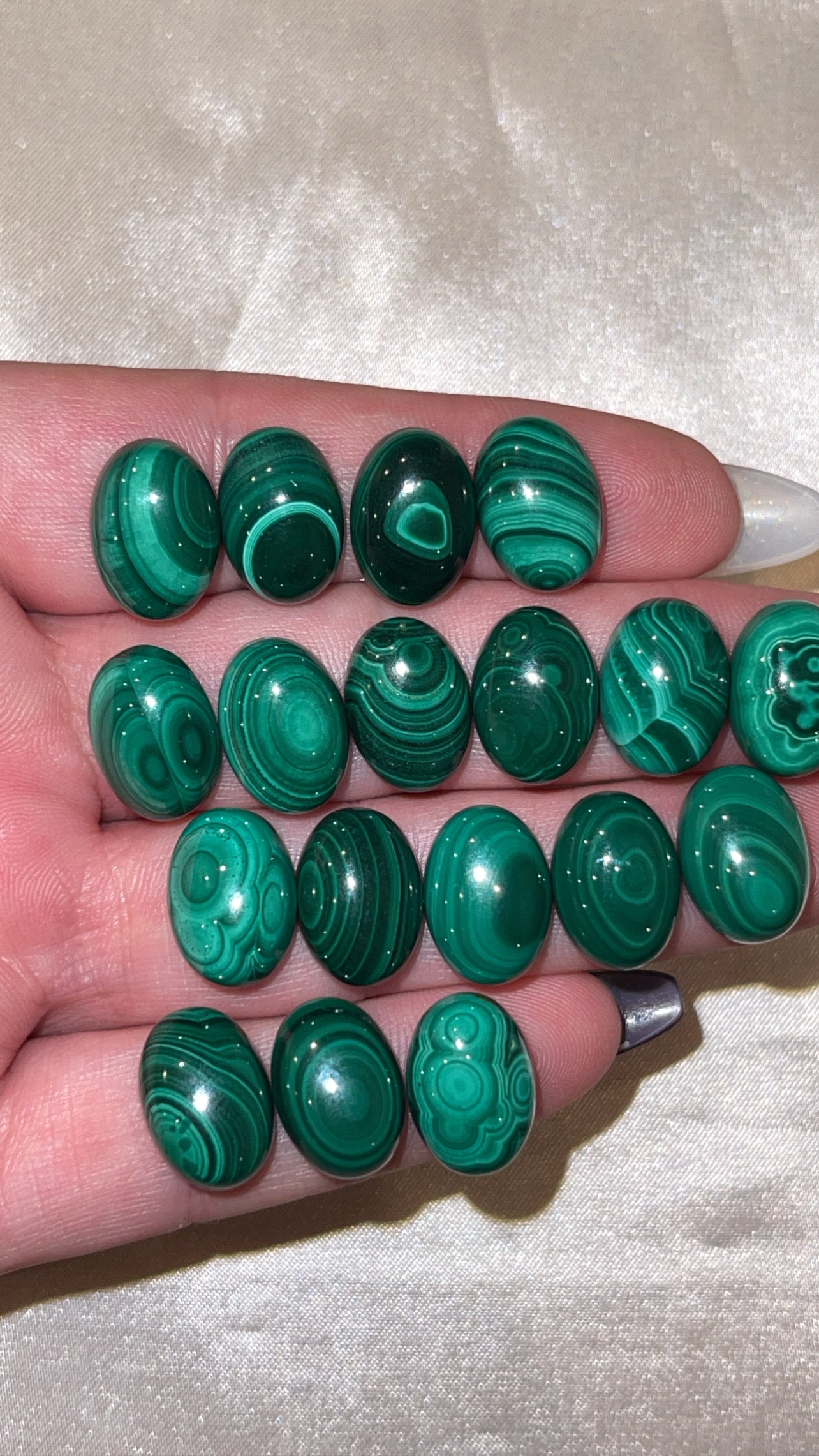 Malachite Cabachon