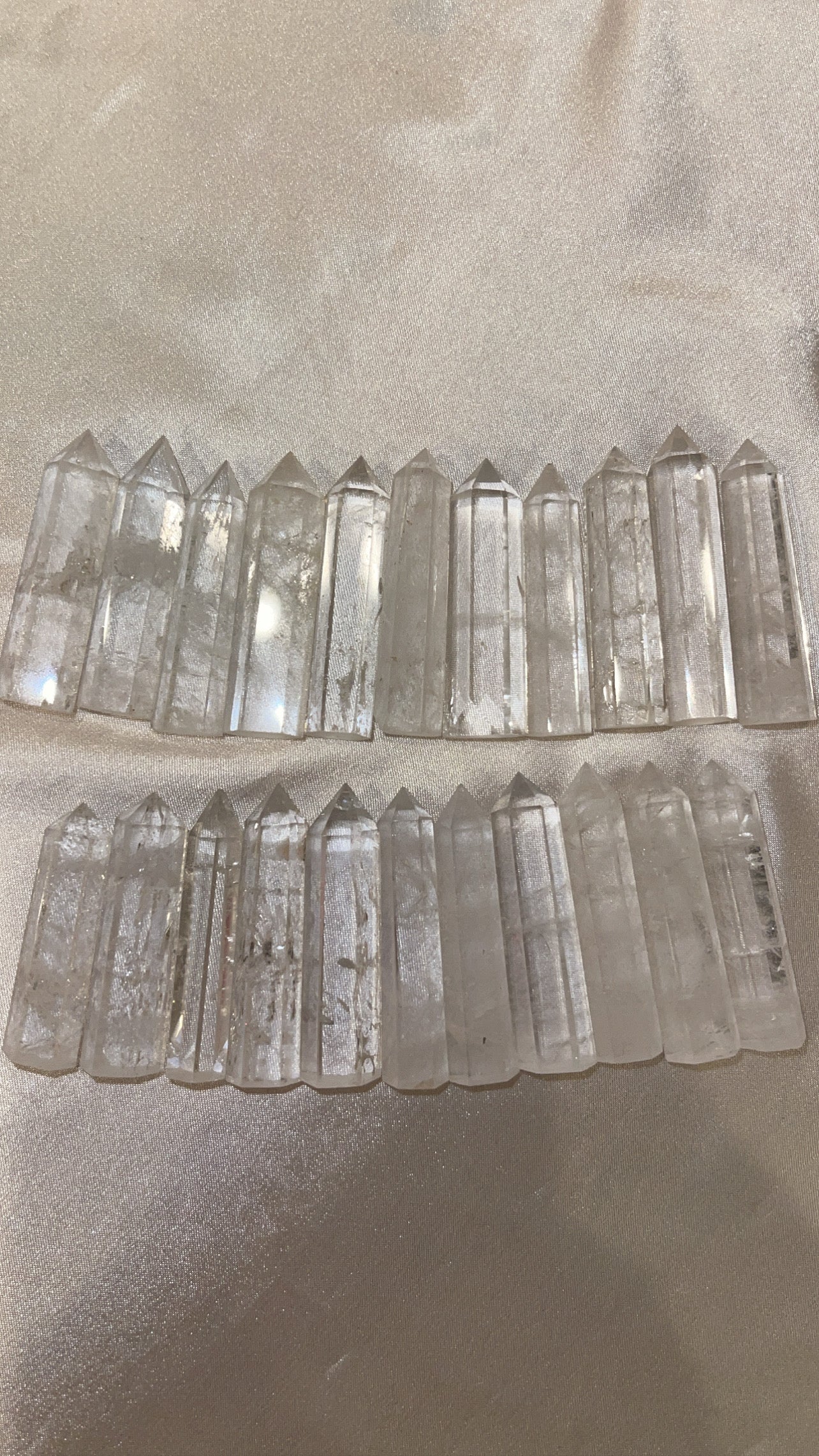 Clear Quartz Mini Tower