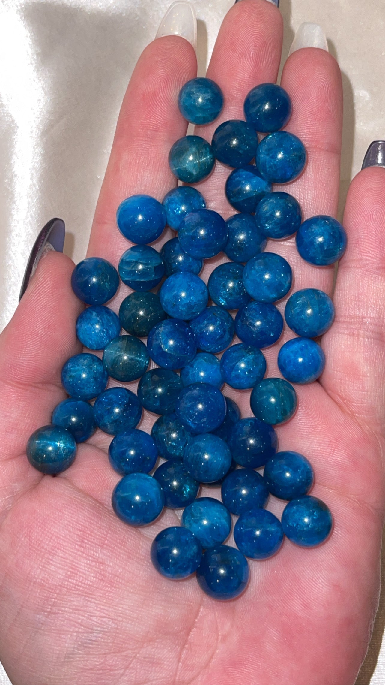 Blue Apatite Mini Sphere