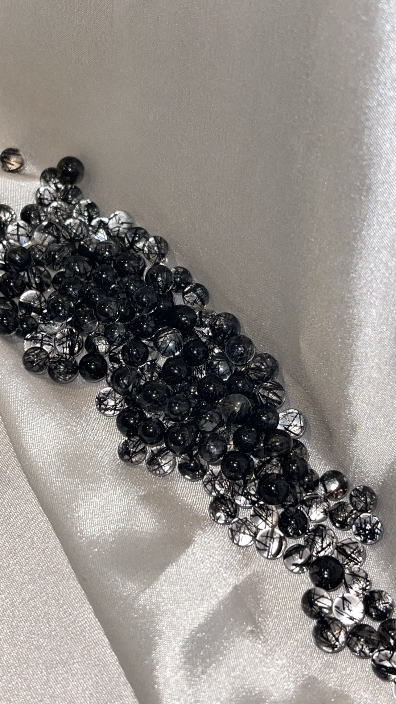 Rutilated Quartz Micro Mini Sphere