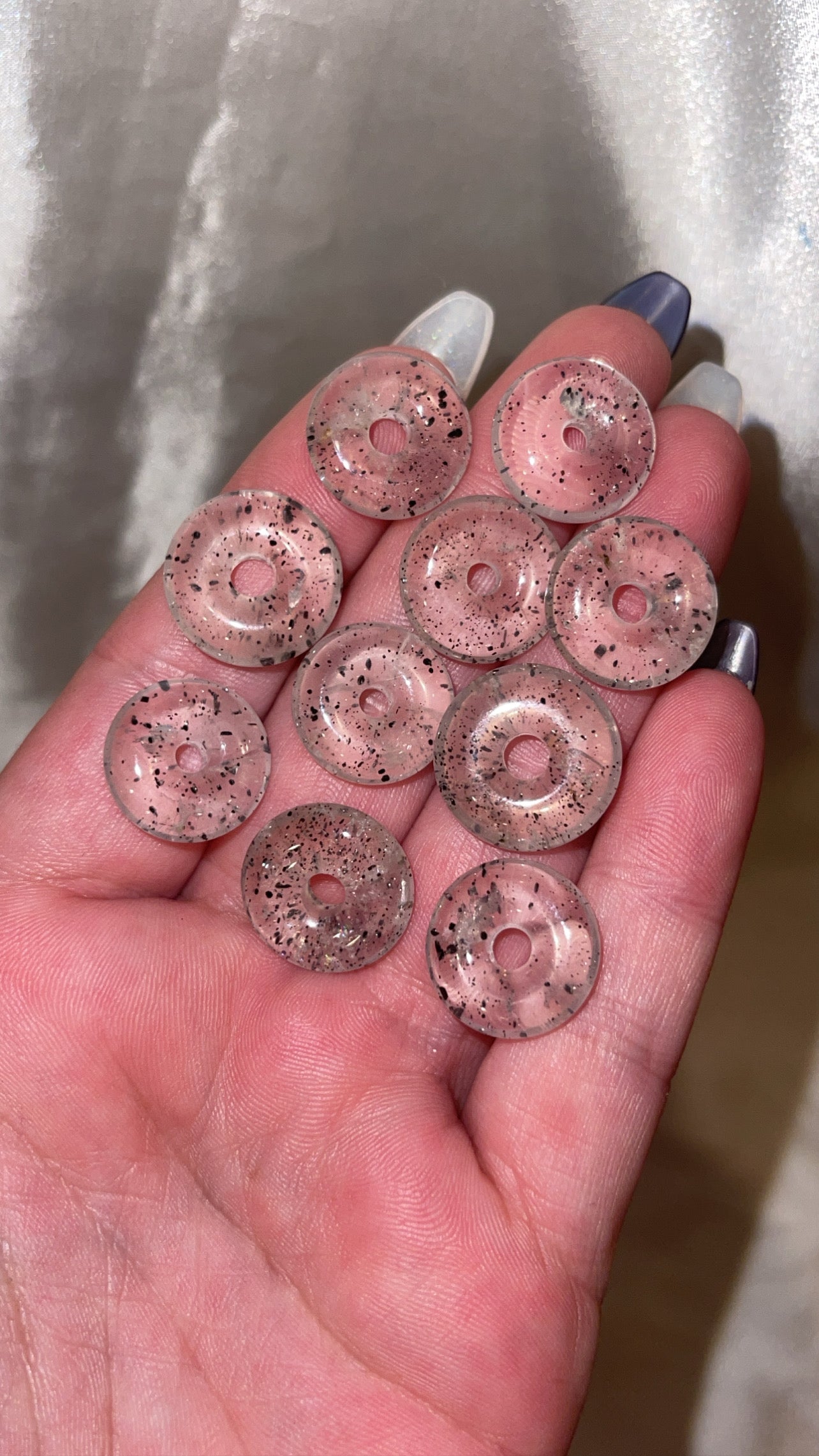 Included Quartz (Mica/Lepidocrosite) Donut