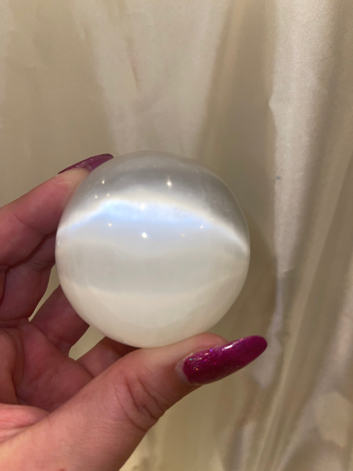 Selenite Large Sphere