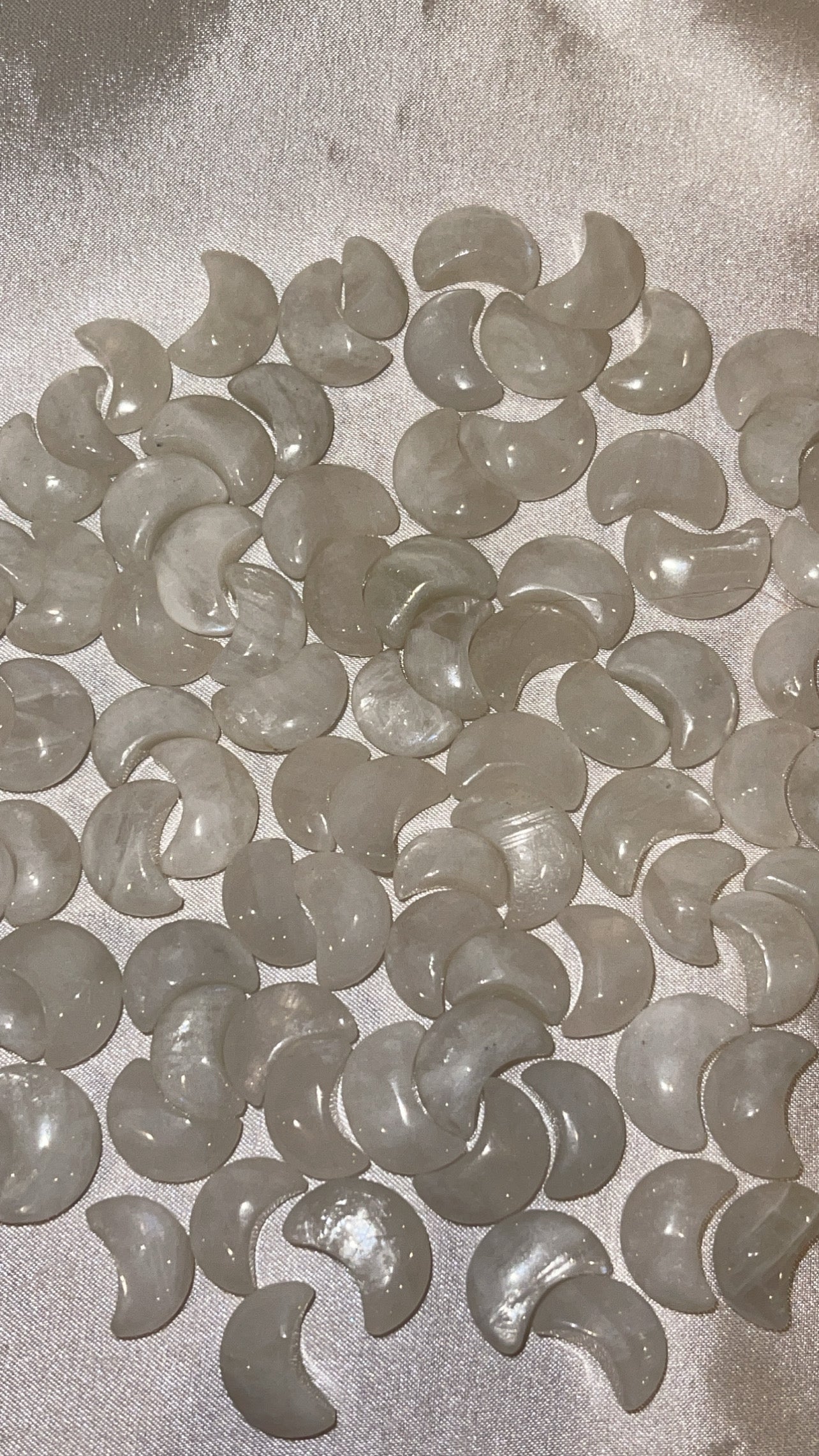 Rainbow Moonstone Mini Moon/Star