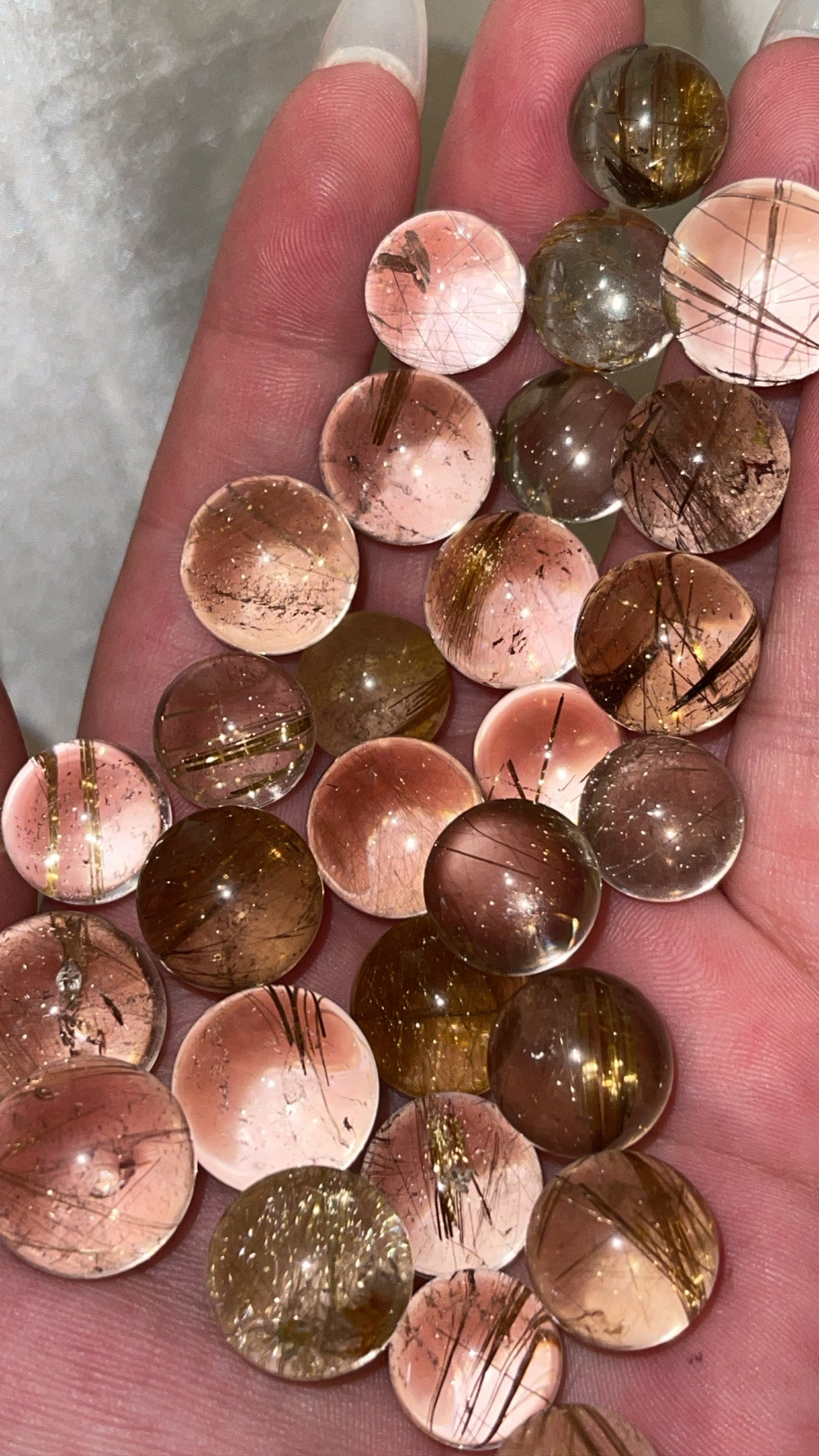 Gold Rutile Mini Sphere