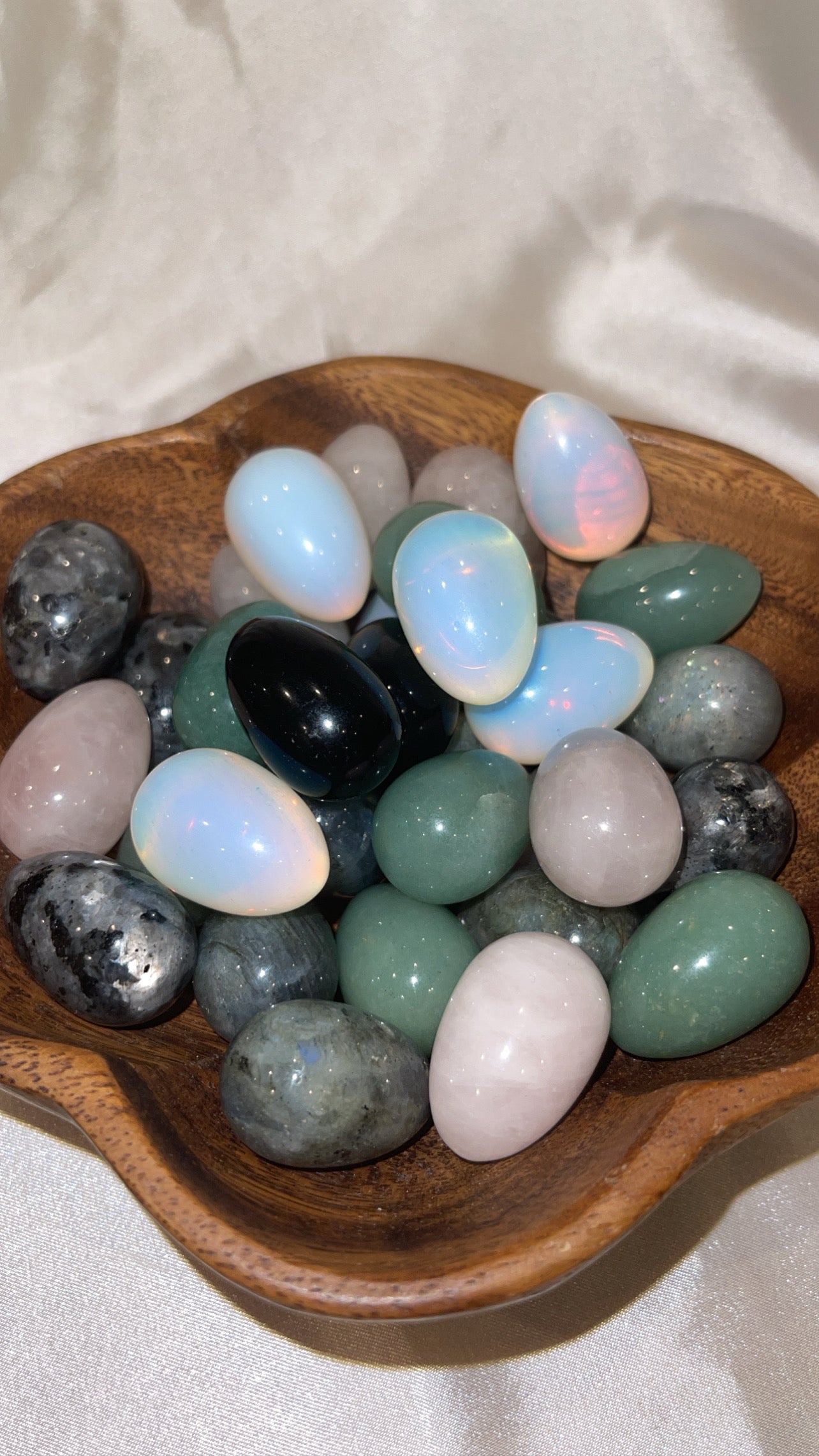 Small Crystal Eggs