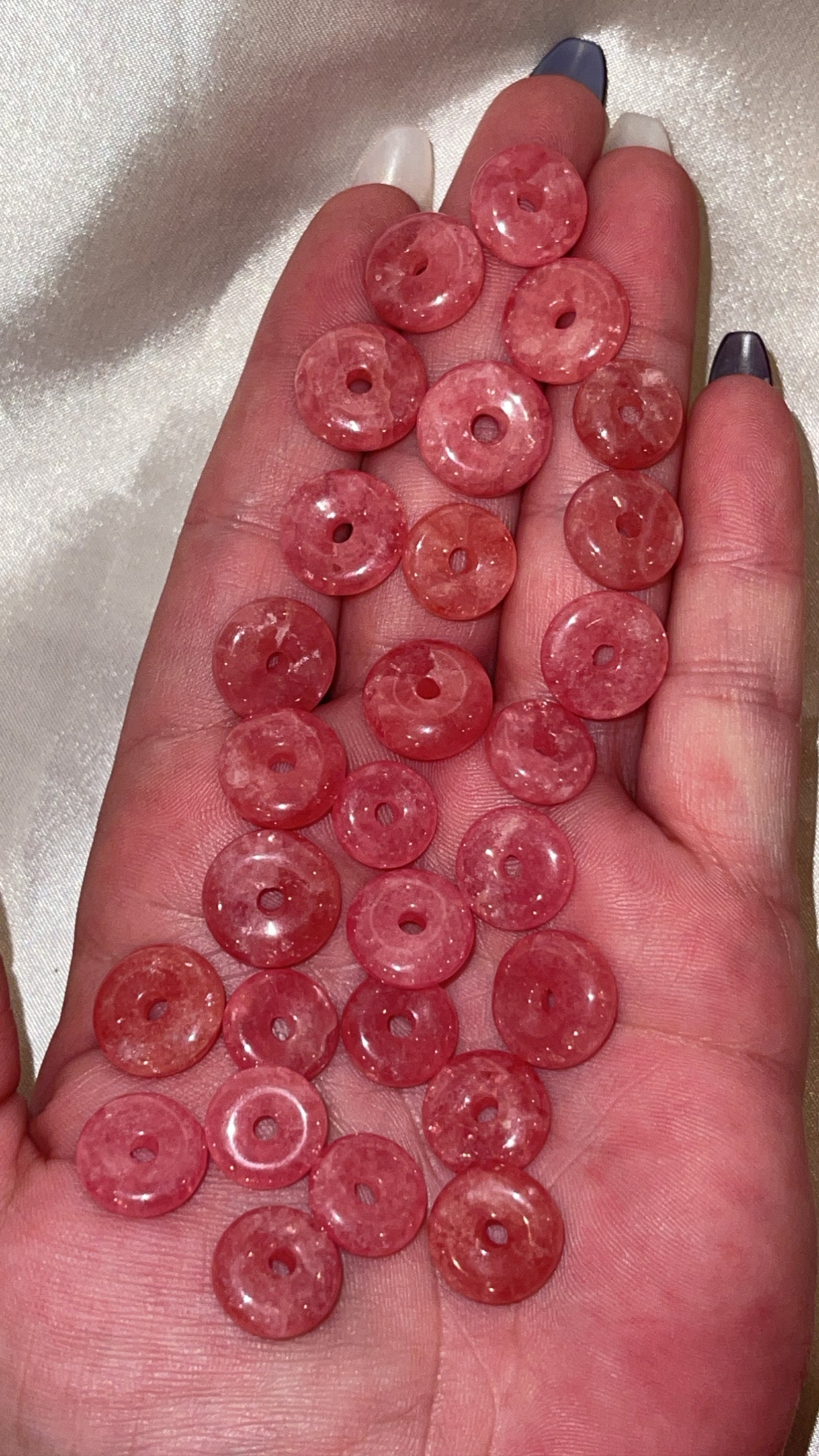 Rhodochrosite Donut