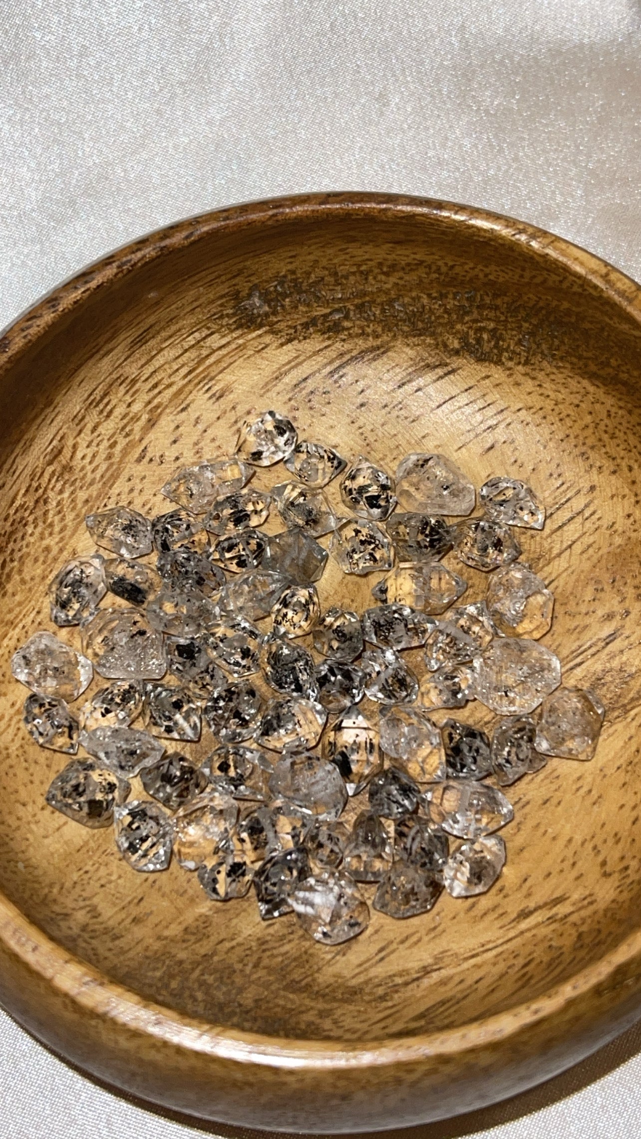 Herkimer Diamond Drilled