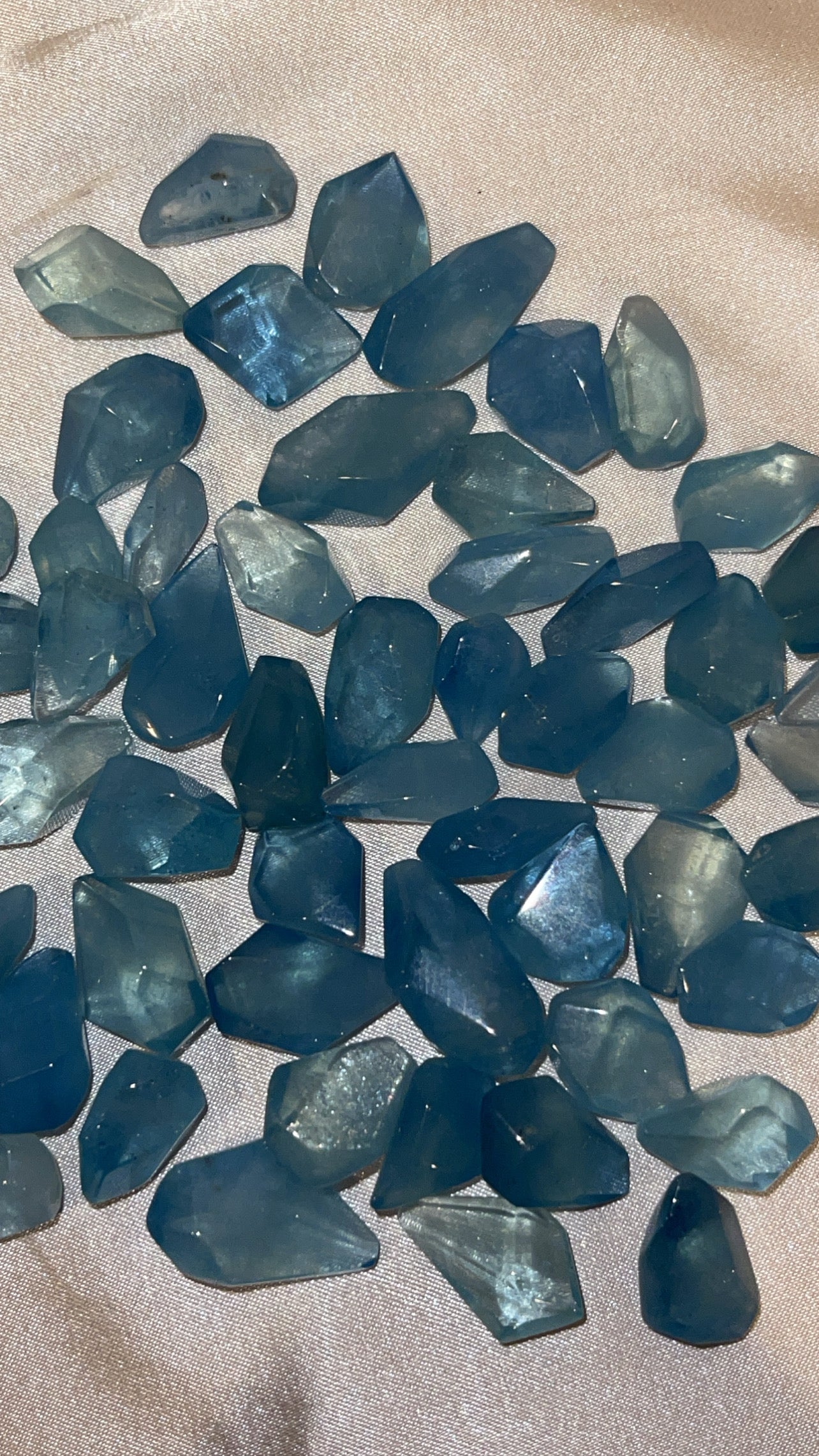 Aquamarine/Rose Quartz Mini Freeform