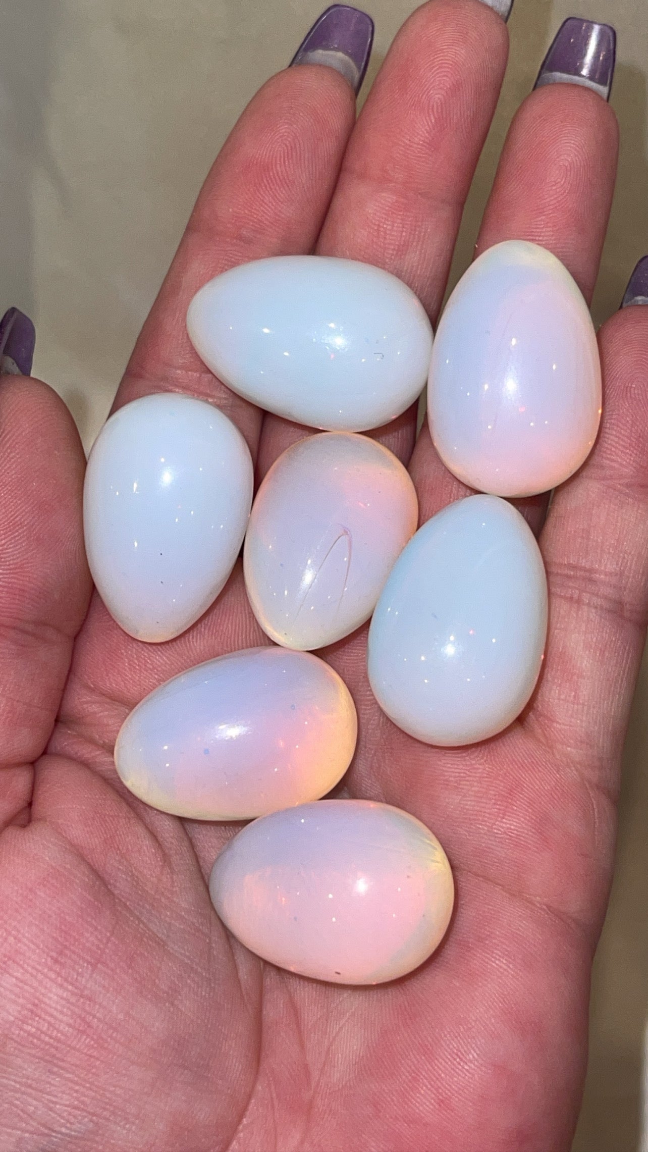 Small Crystal Eggs