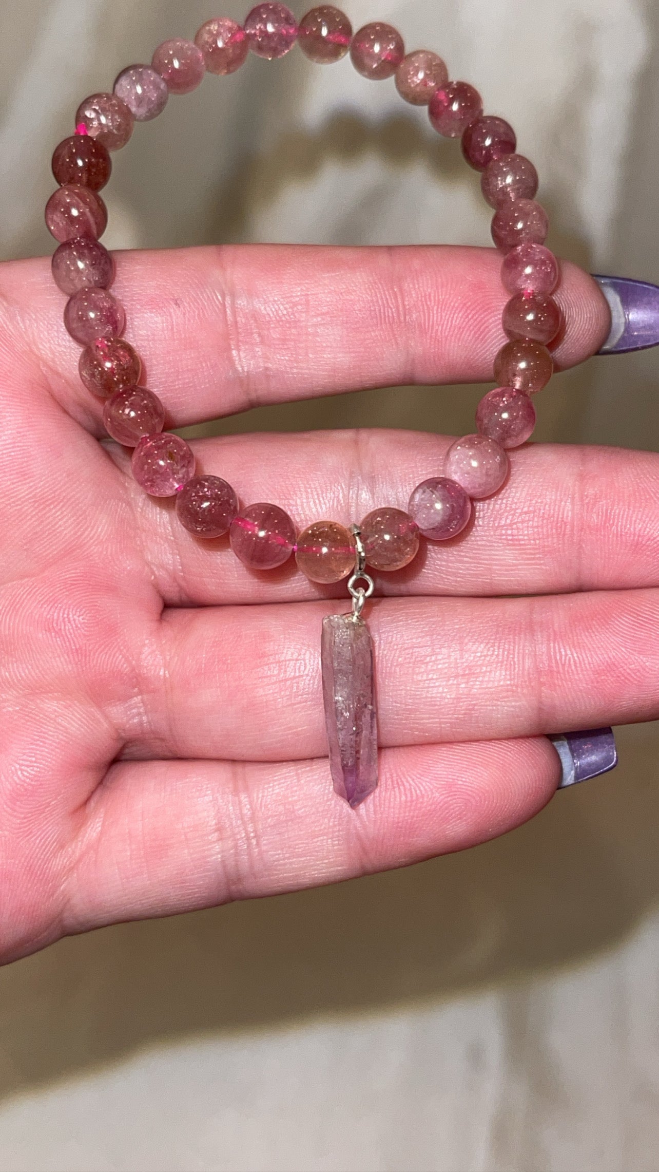 Vera Cruz Amethyst Clip On Charm