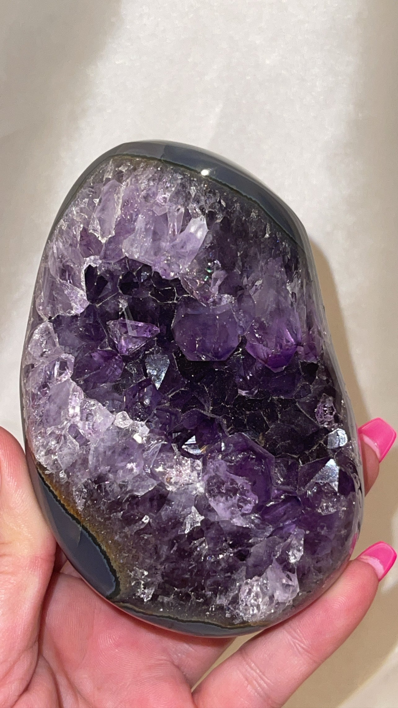 Amethyst Agate High Quality Freeform