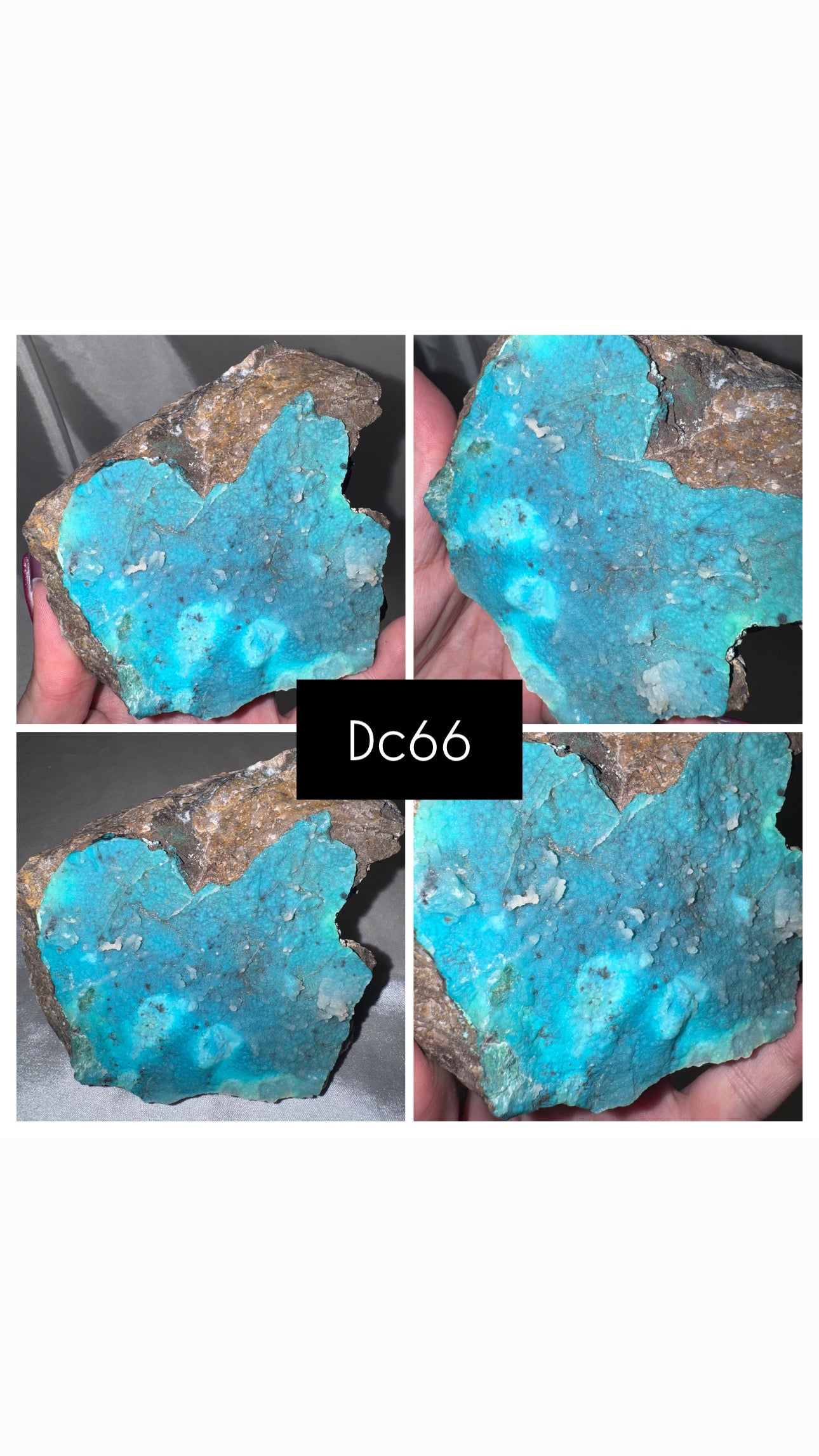 Blue Chrysocolla Specimen