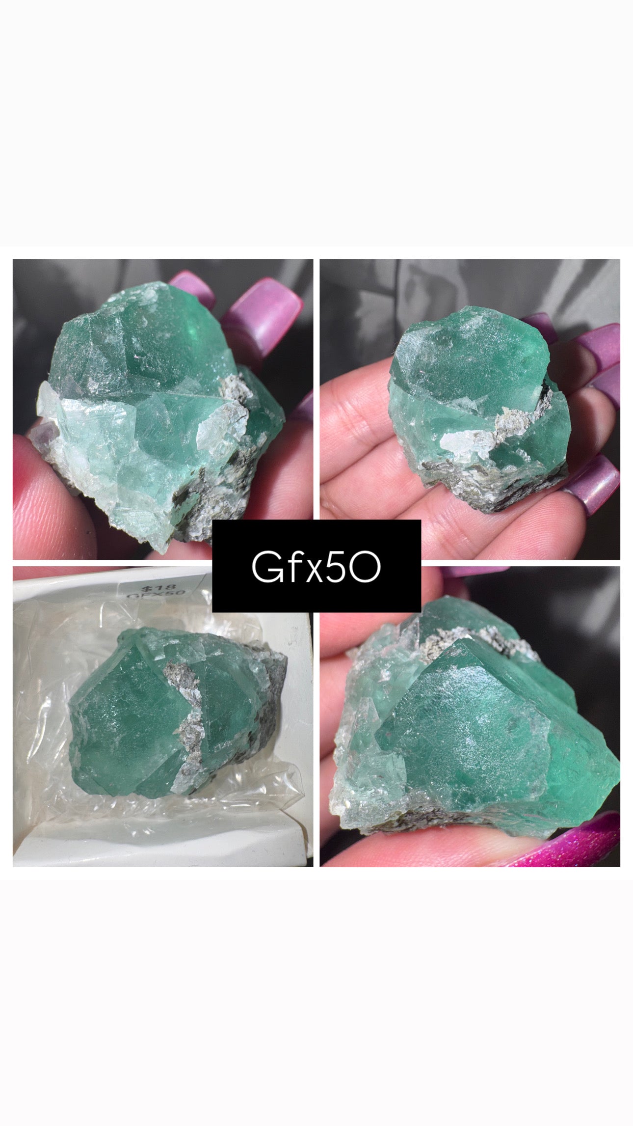 Green Cubic Fluorite Specimen