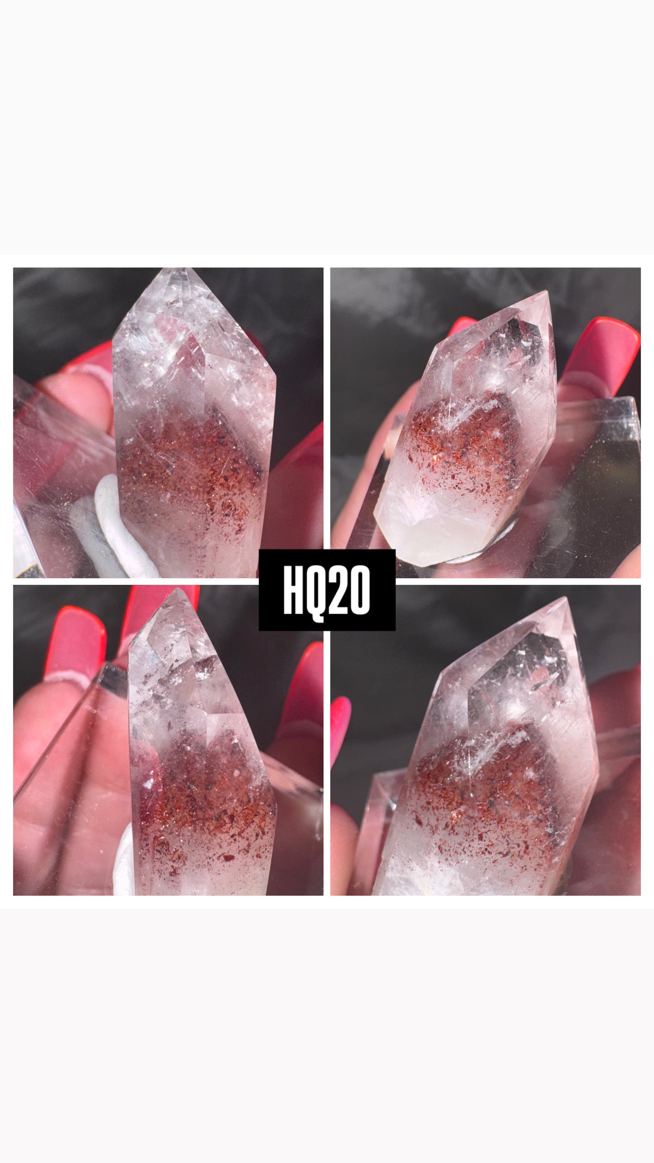 Harlequin Quartz AAA Point