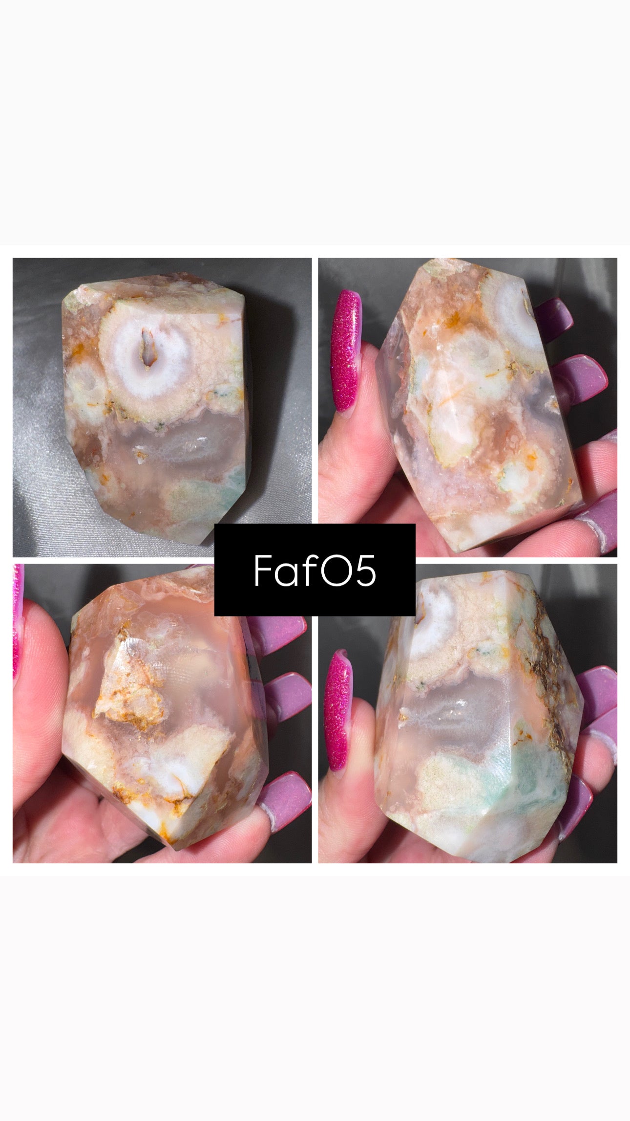 Flower Agate AA Freeform