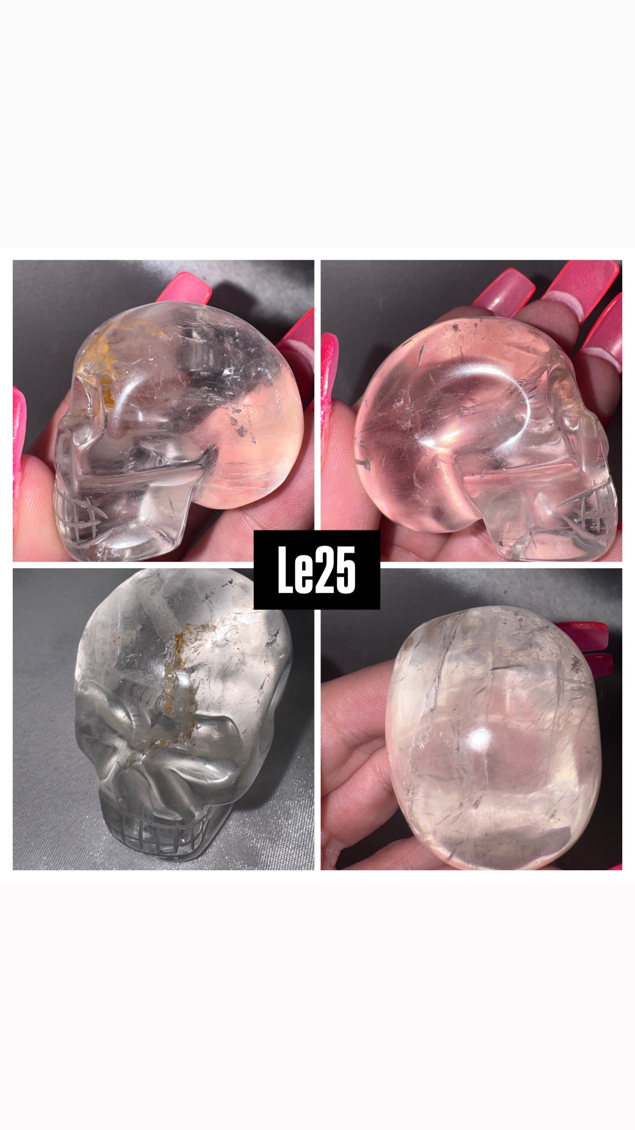 Lemurian Master Carved Skull