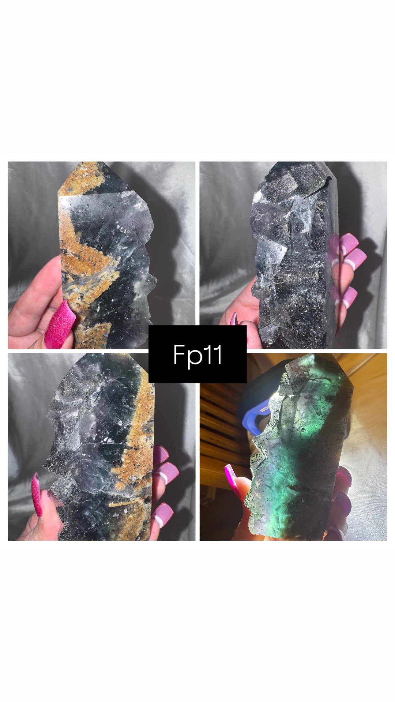 Pyrite Fluorite Tower