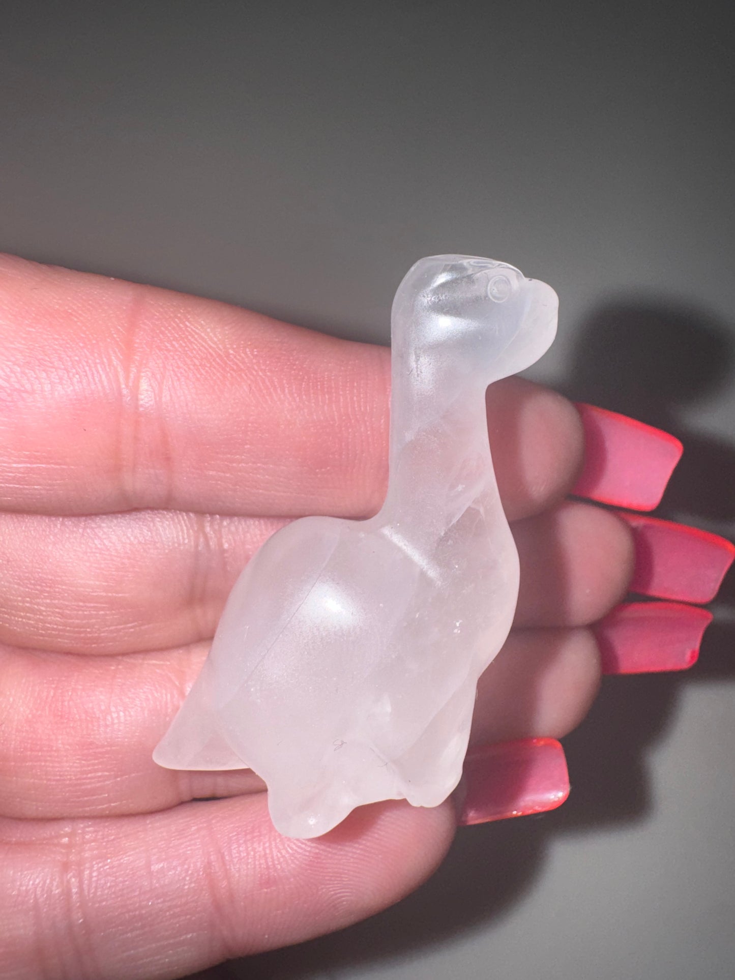 Crystal Small Dinosaur Carving