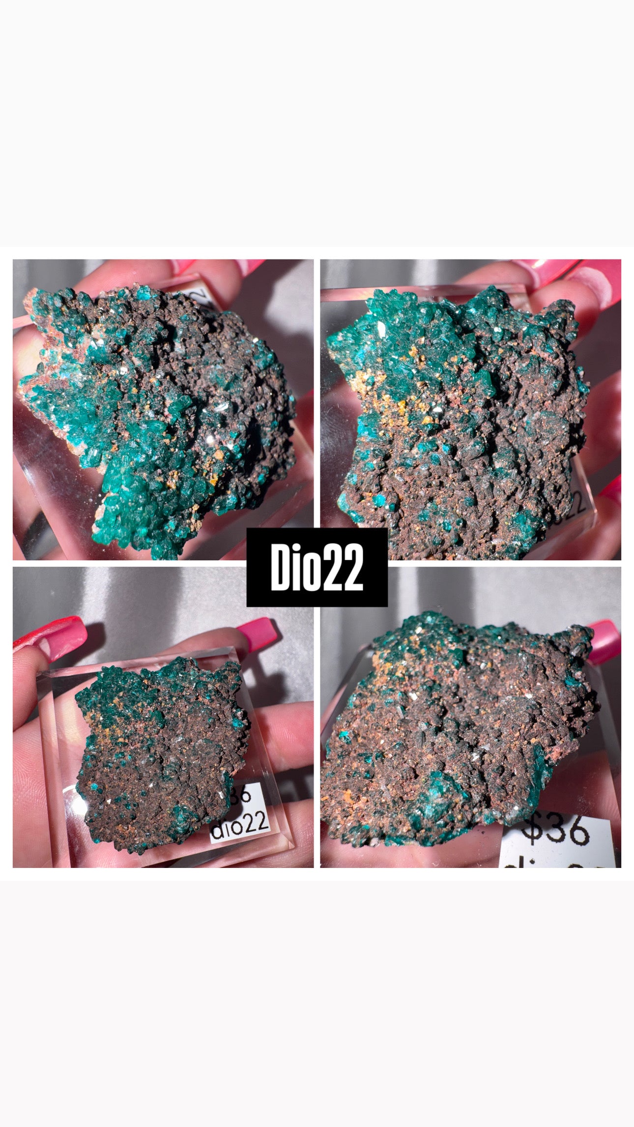Dioptase Specimen