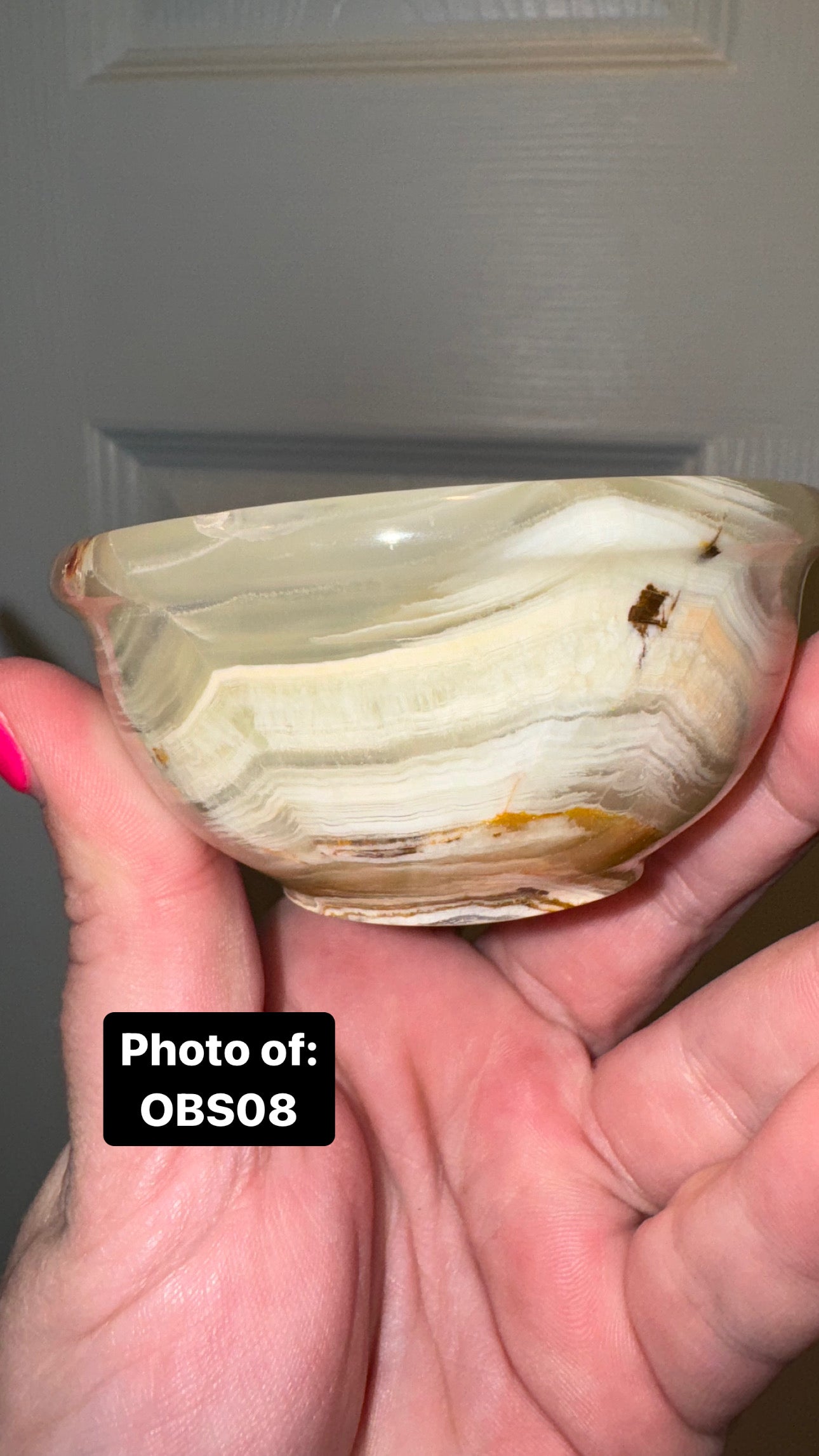 Banded Onyx Small Bowl