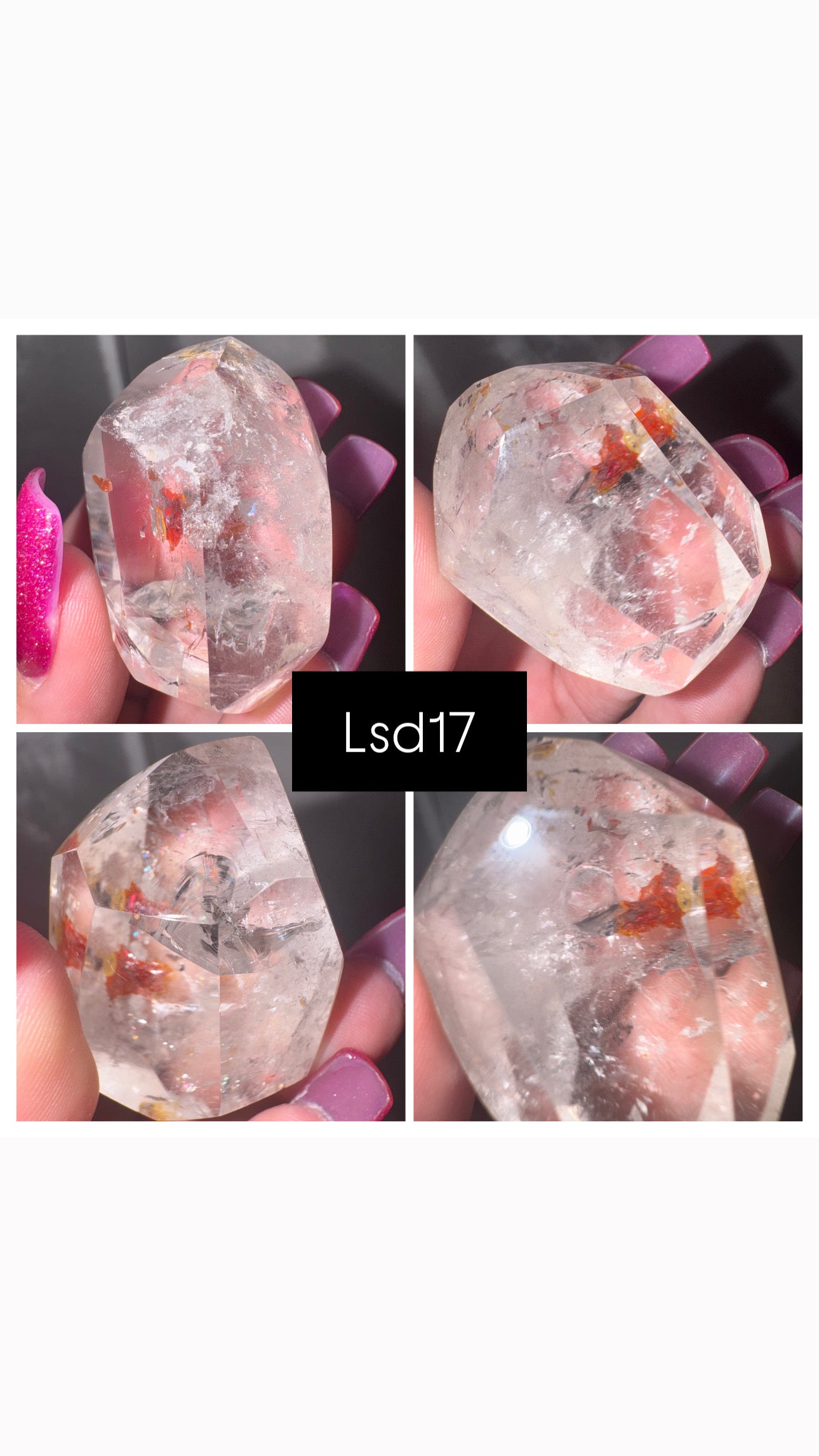 Lodalite Quartz AAA DT (last 2!)