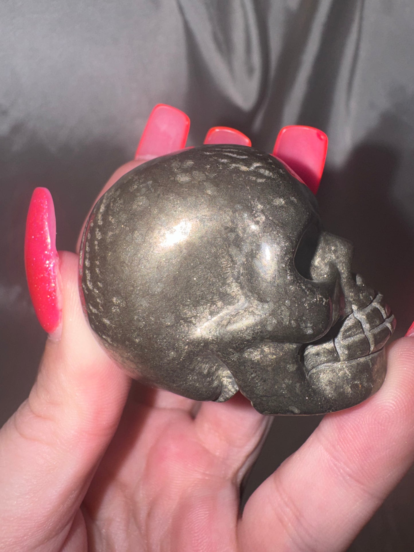 Pyrite Skull (Last one!)