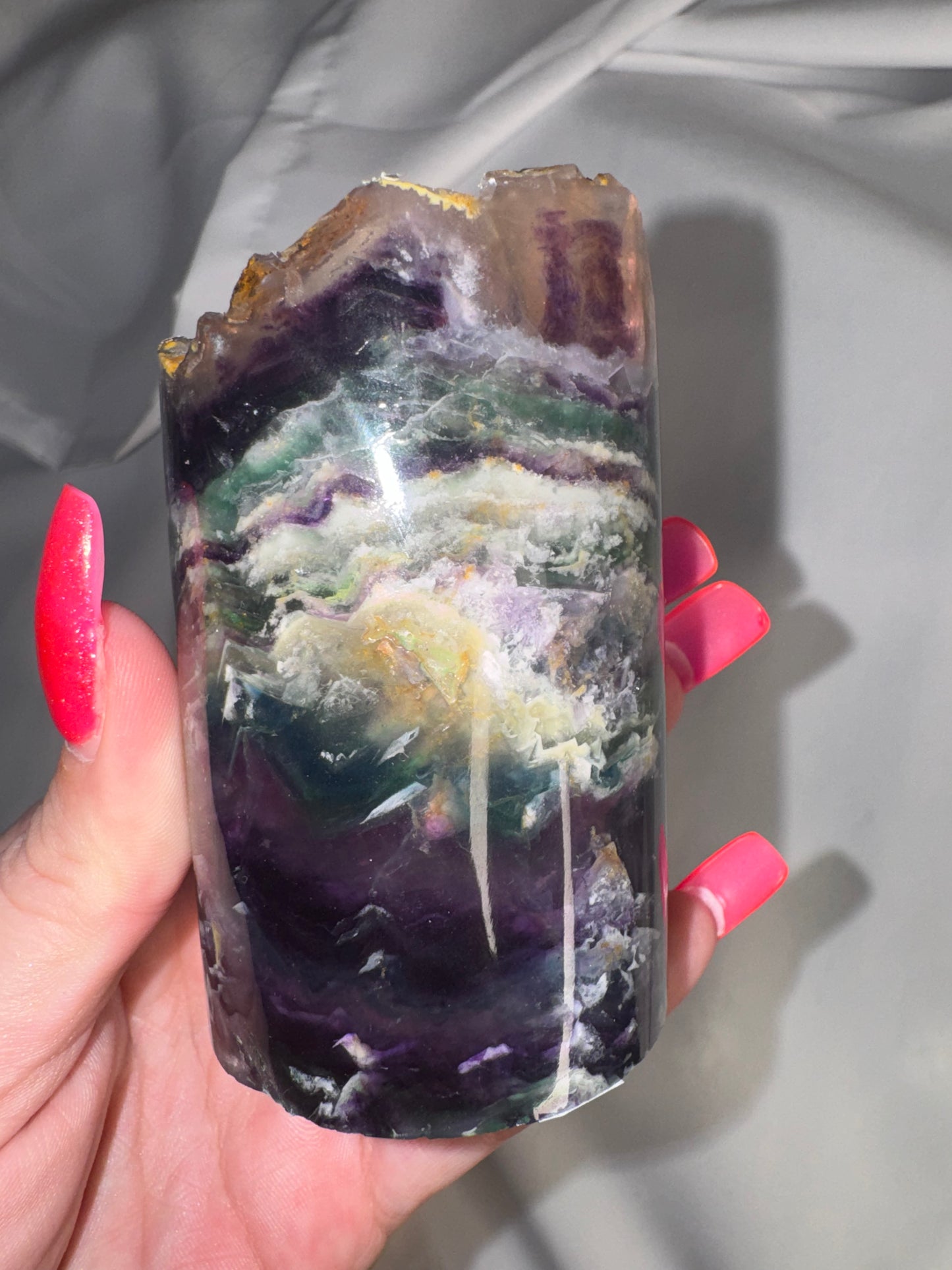 Fluorite Lamp
