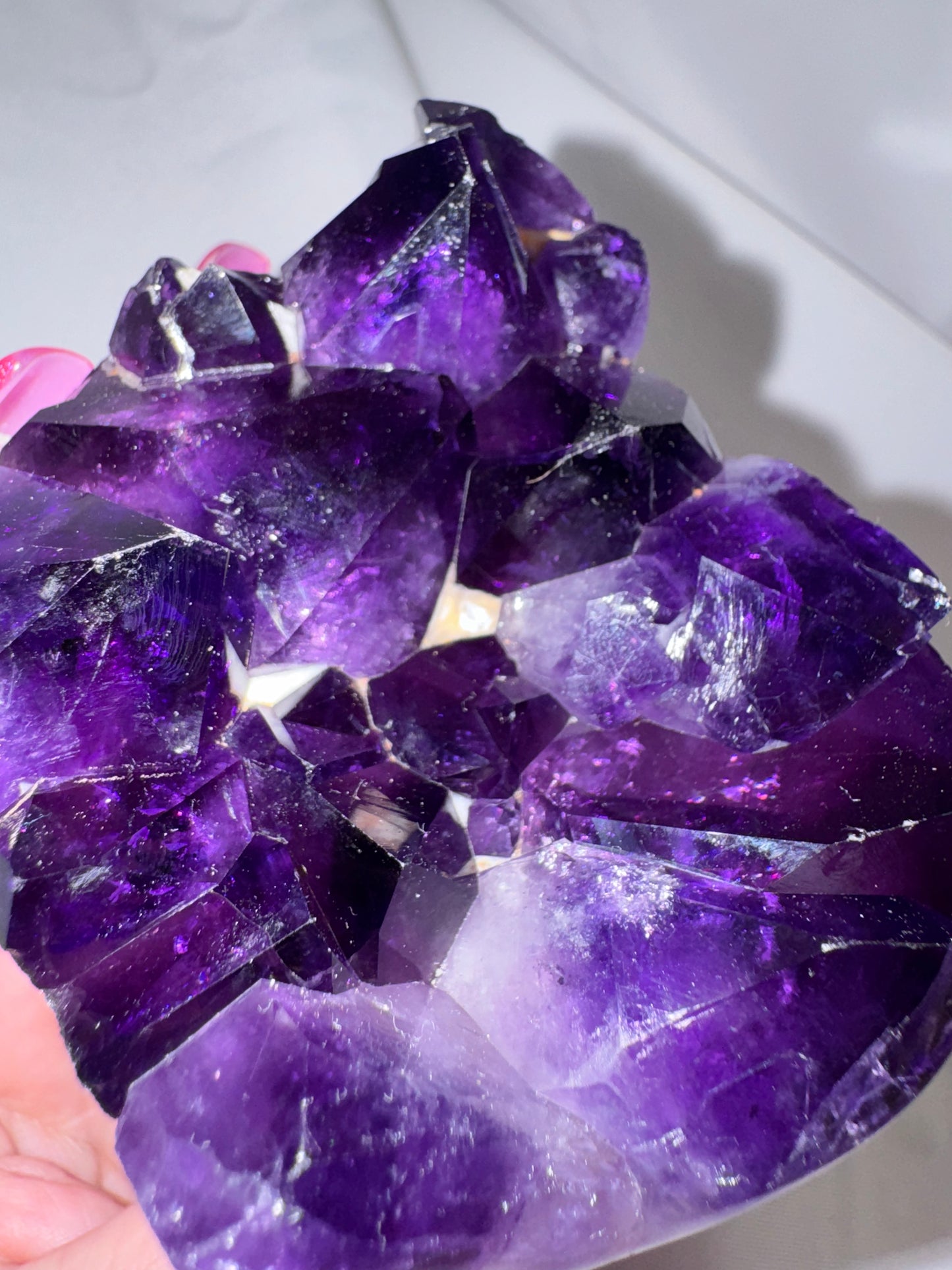 Uruguay Phantom Amethyst Large Freeform