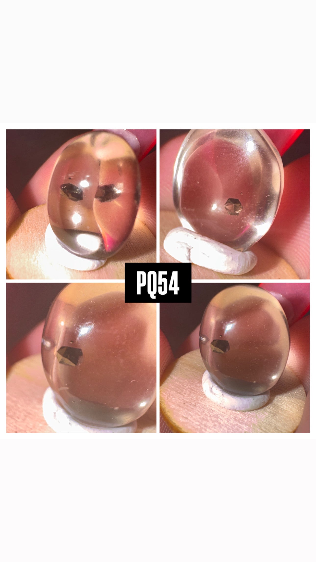 Pyrite include Quartz Rare