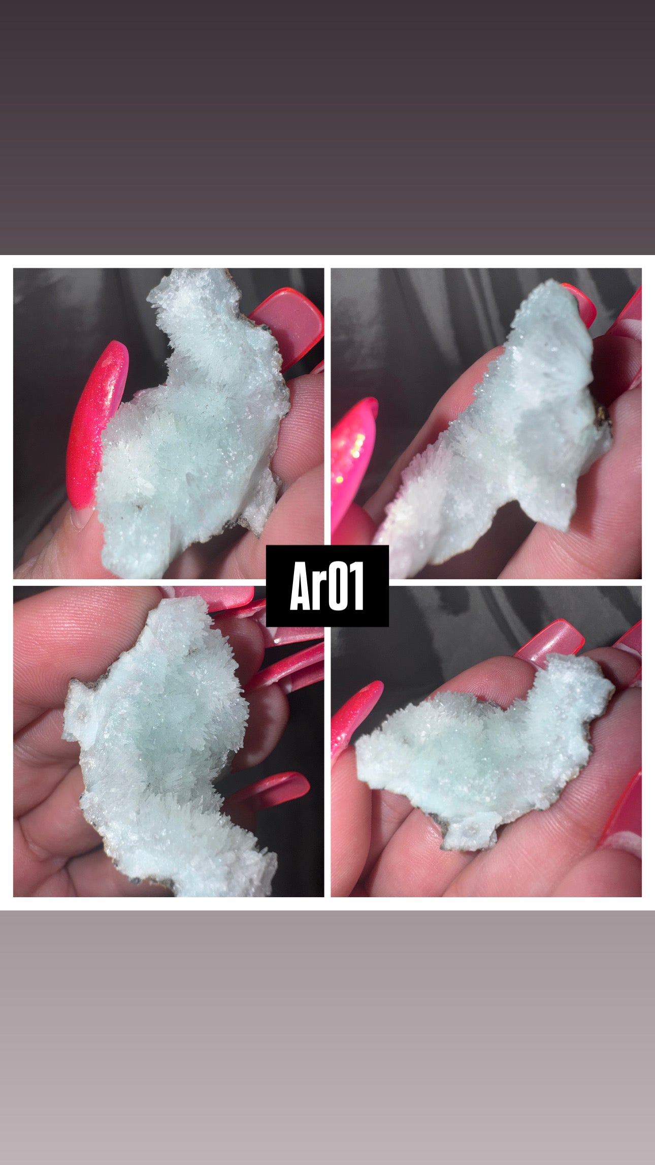Blue Aragonite AAA Specimen