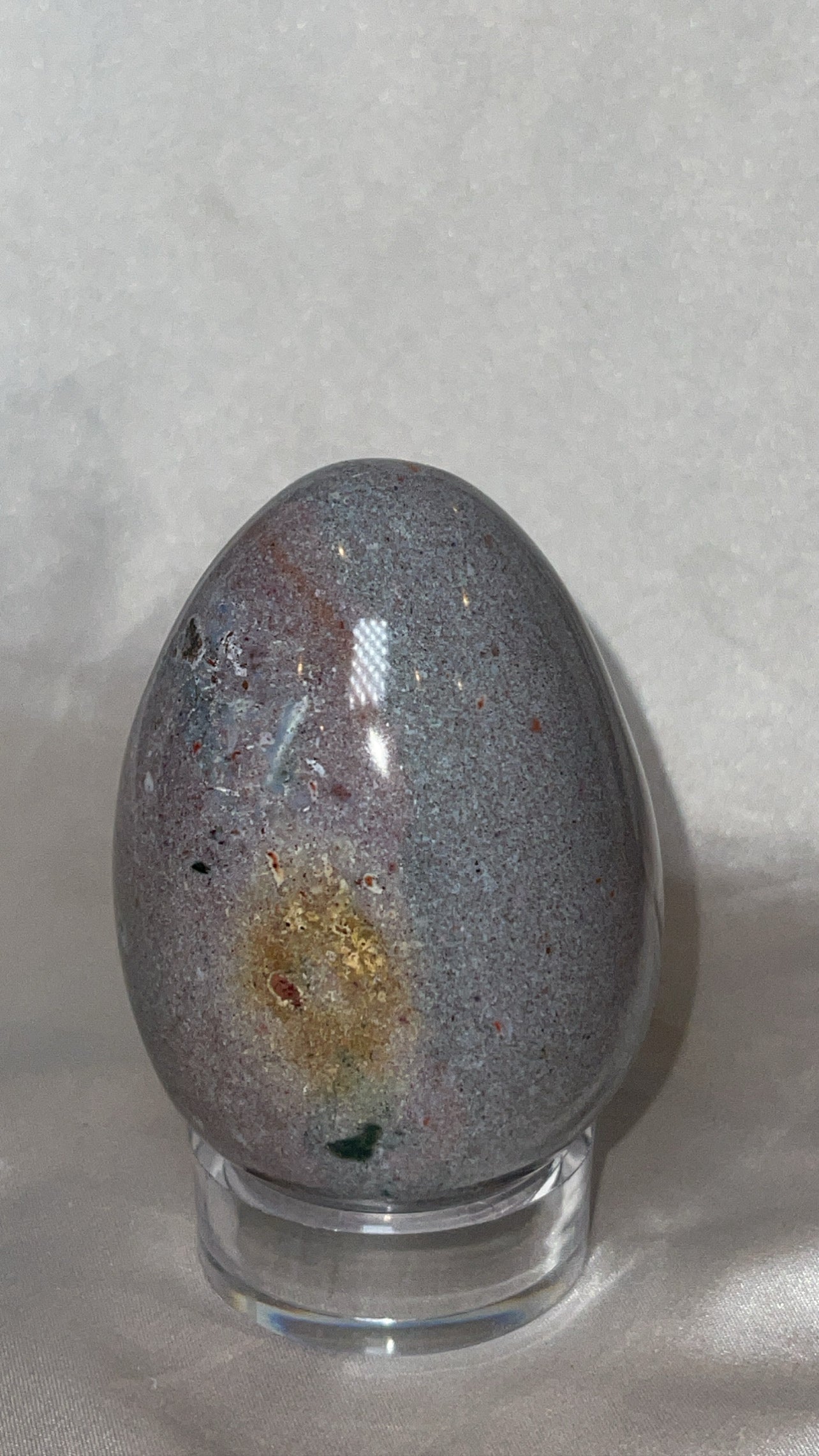 Purple Ocean Jasper AAA Large Egg