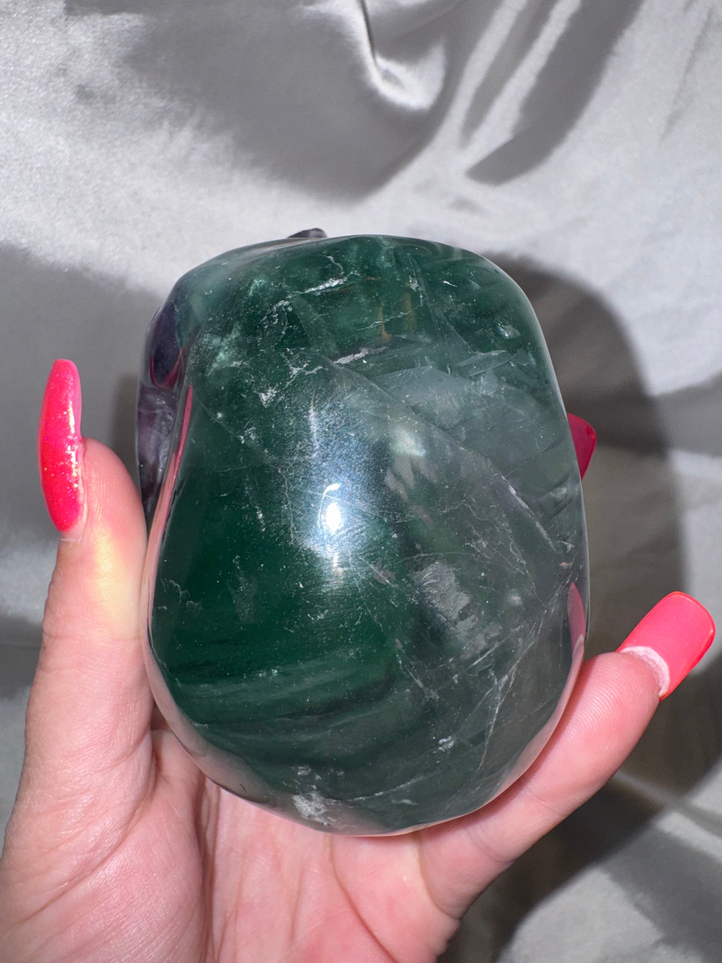 Fluorite AAA XL Imperfect Skull