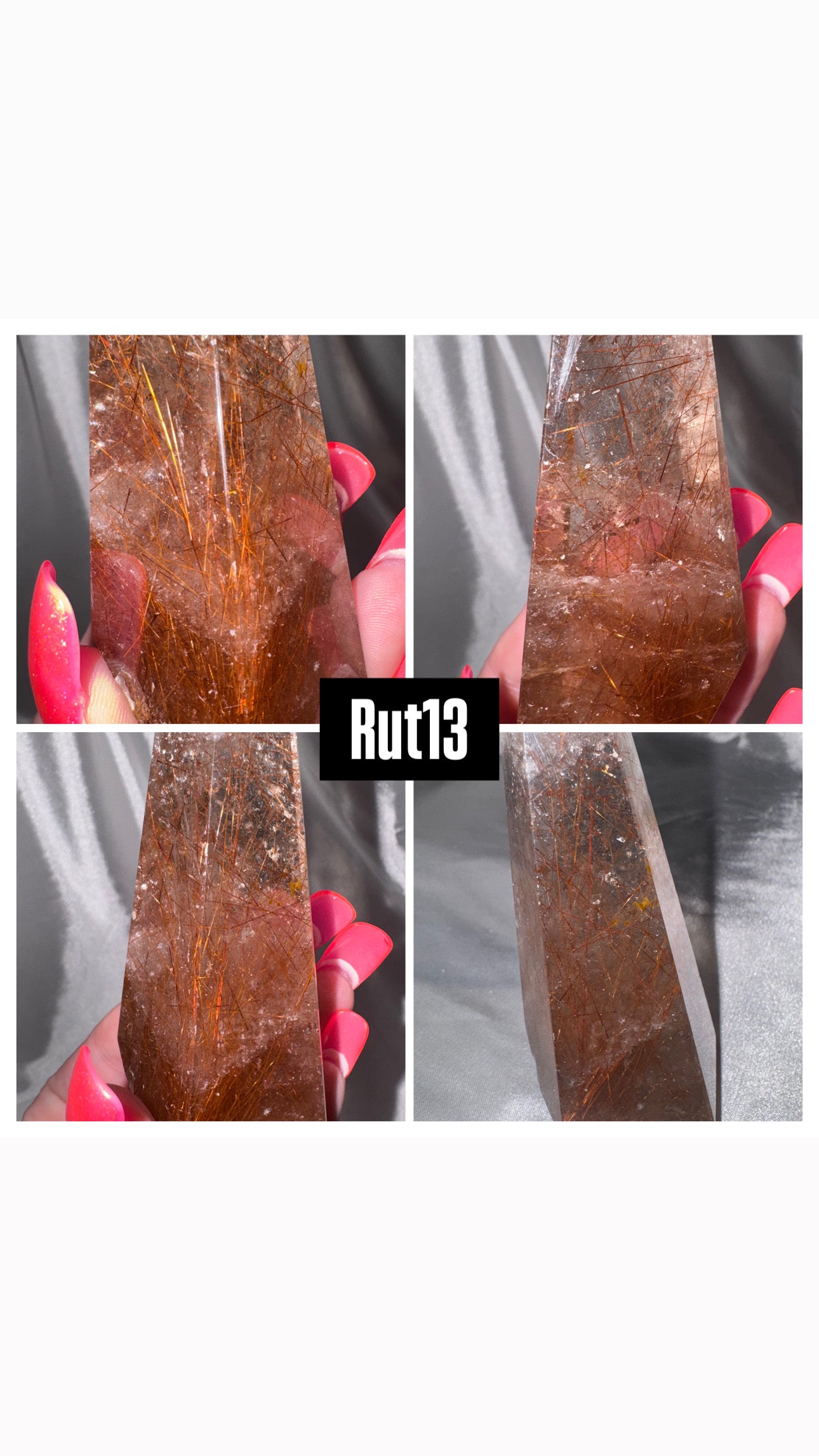 Rutile Quartz Freeform