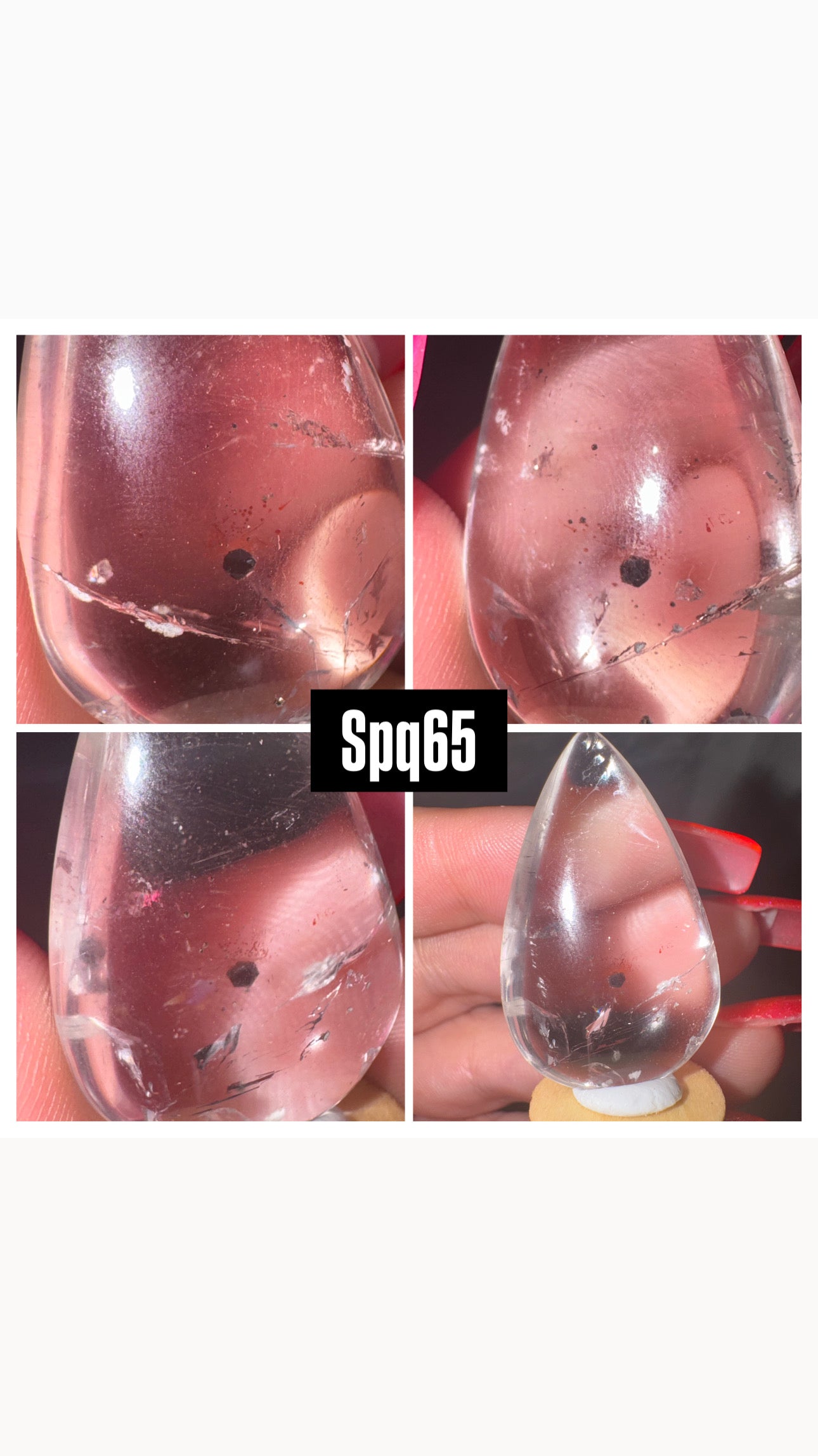 Pyrite Included Quartz-Super Rare