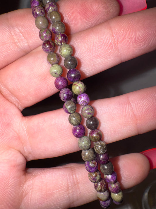 Atlantasite AAA 4mm Bracelet