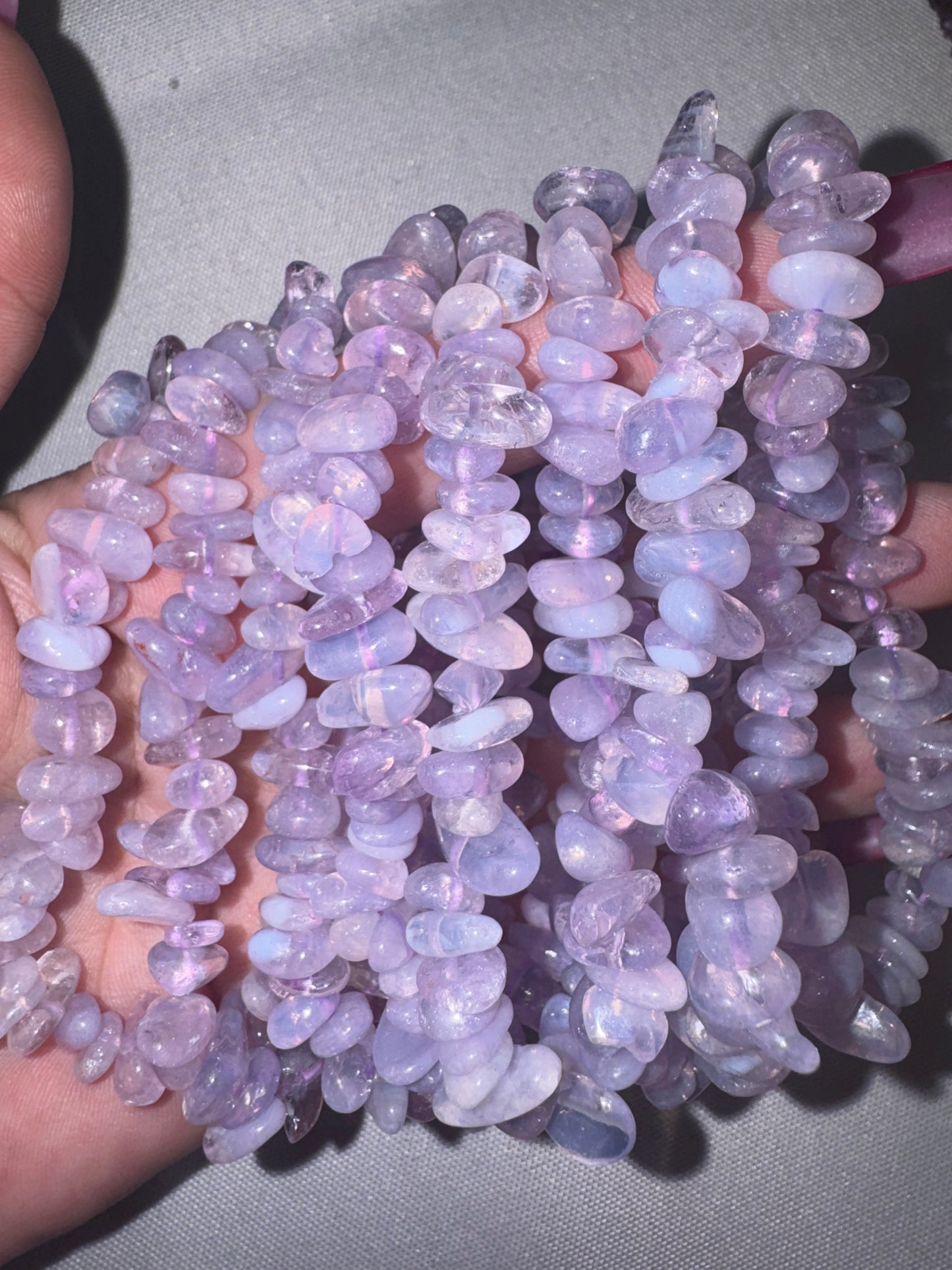 Lavender Moon Quartz Bracelet