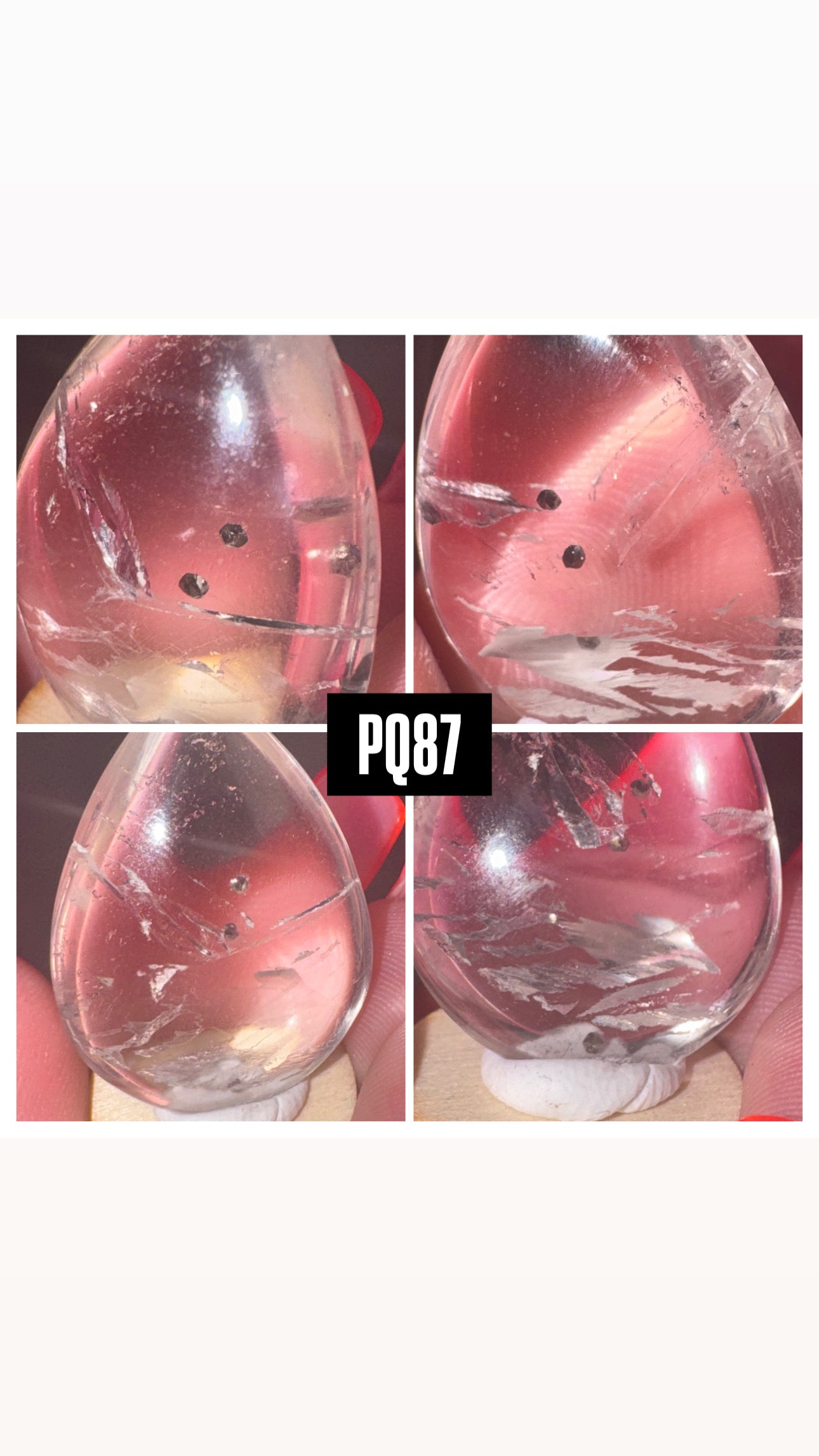 Pyrite include Quartz Rare