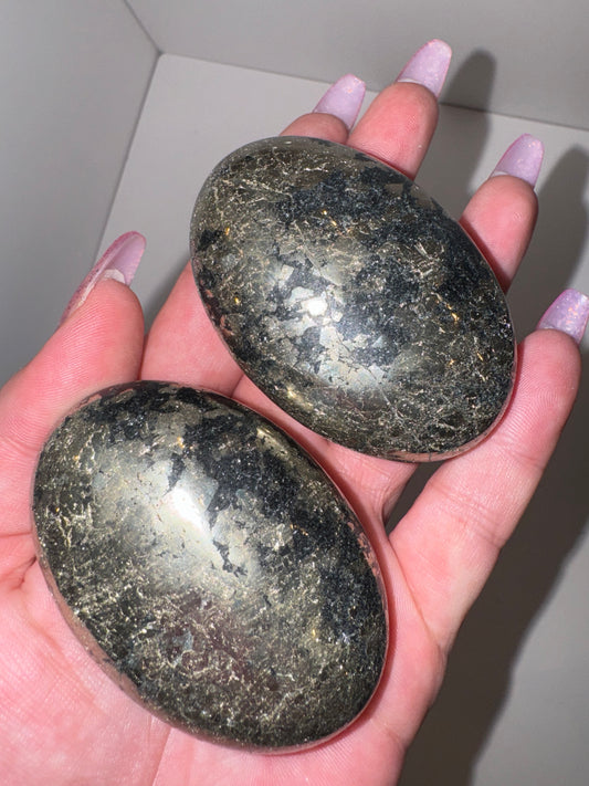Pyrite Palmstone